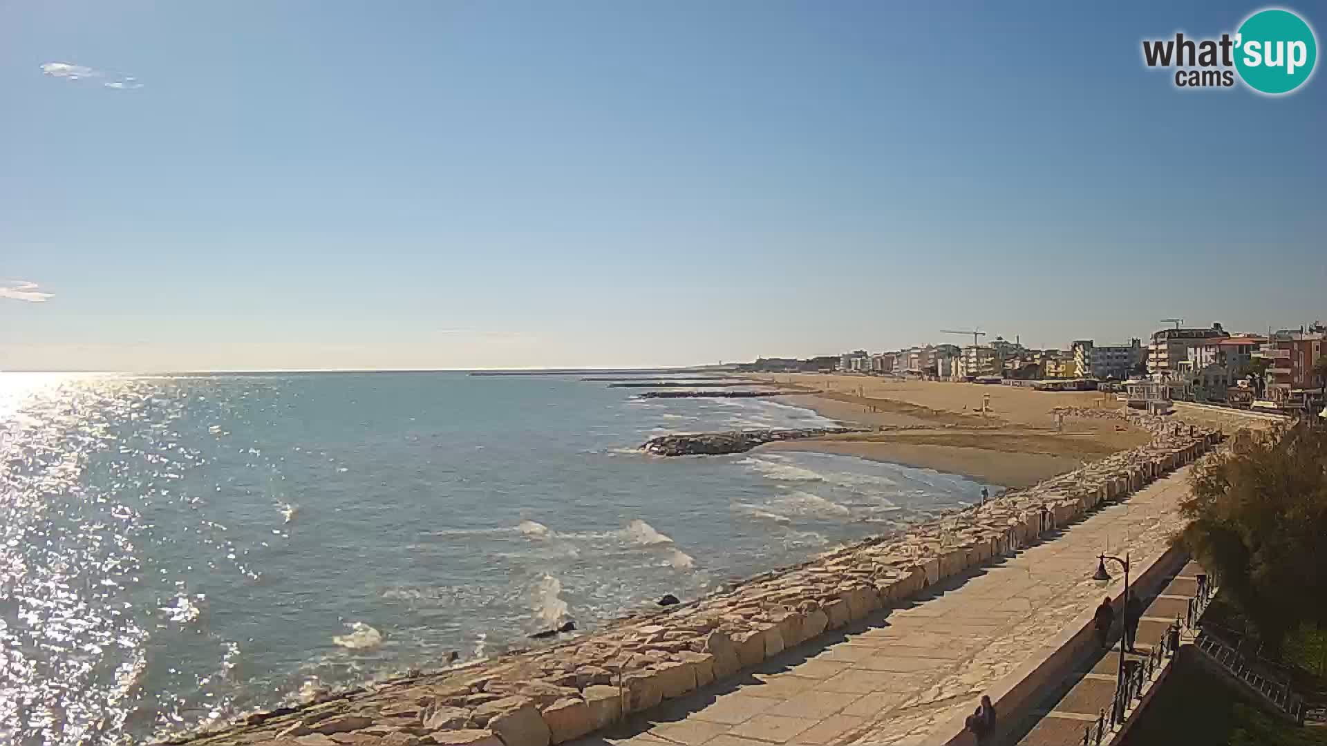 Webcam Caorle Ponente – Vista desde Marinai di Caorle