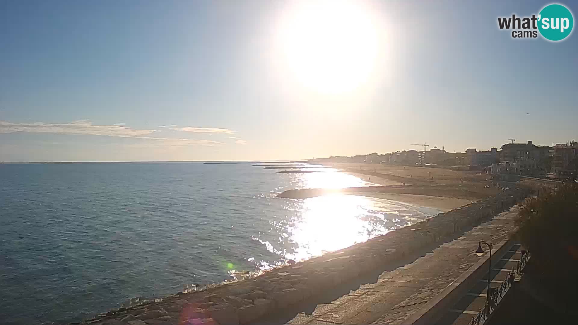Webcam Caorle Ponente – Vista desde Marinai di Caorle