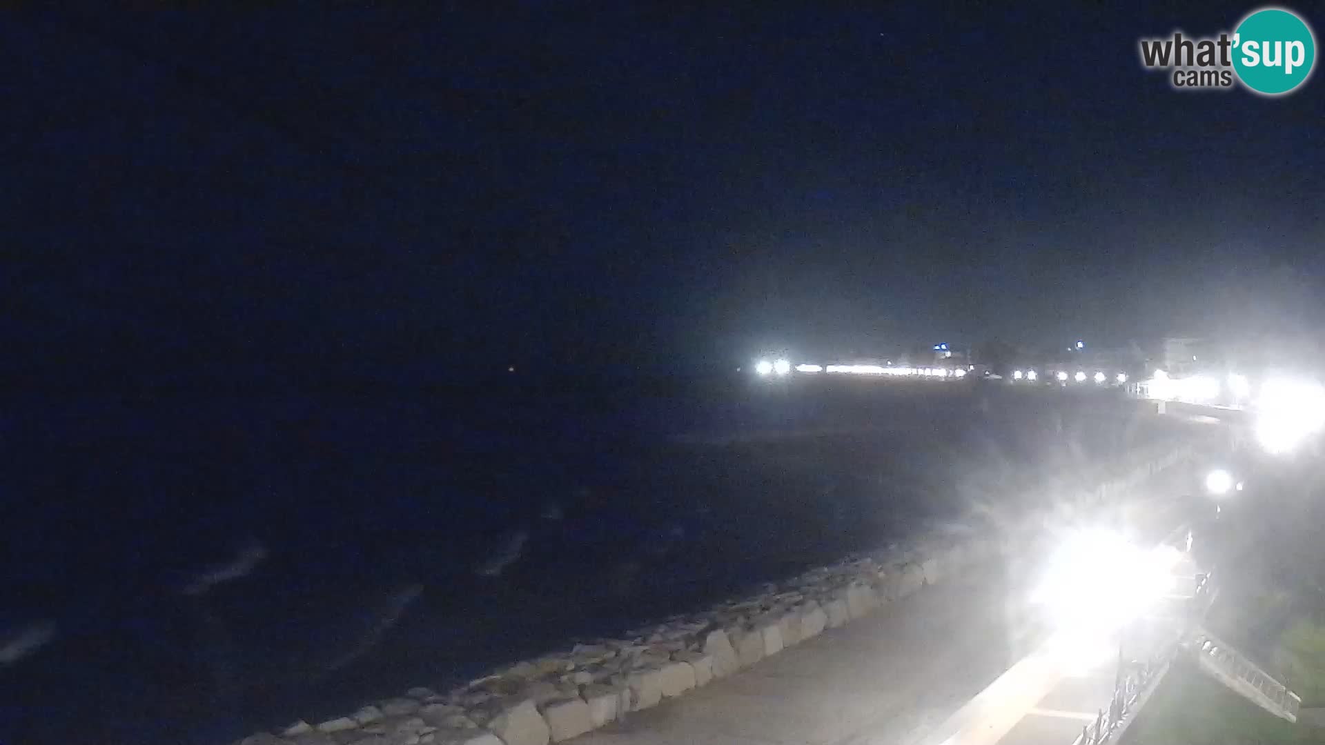 Webcam Caorle Ponente – Blick von Marinai di Caorle