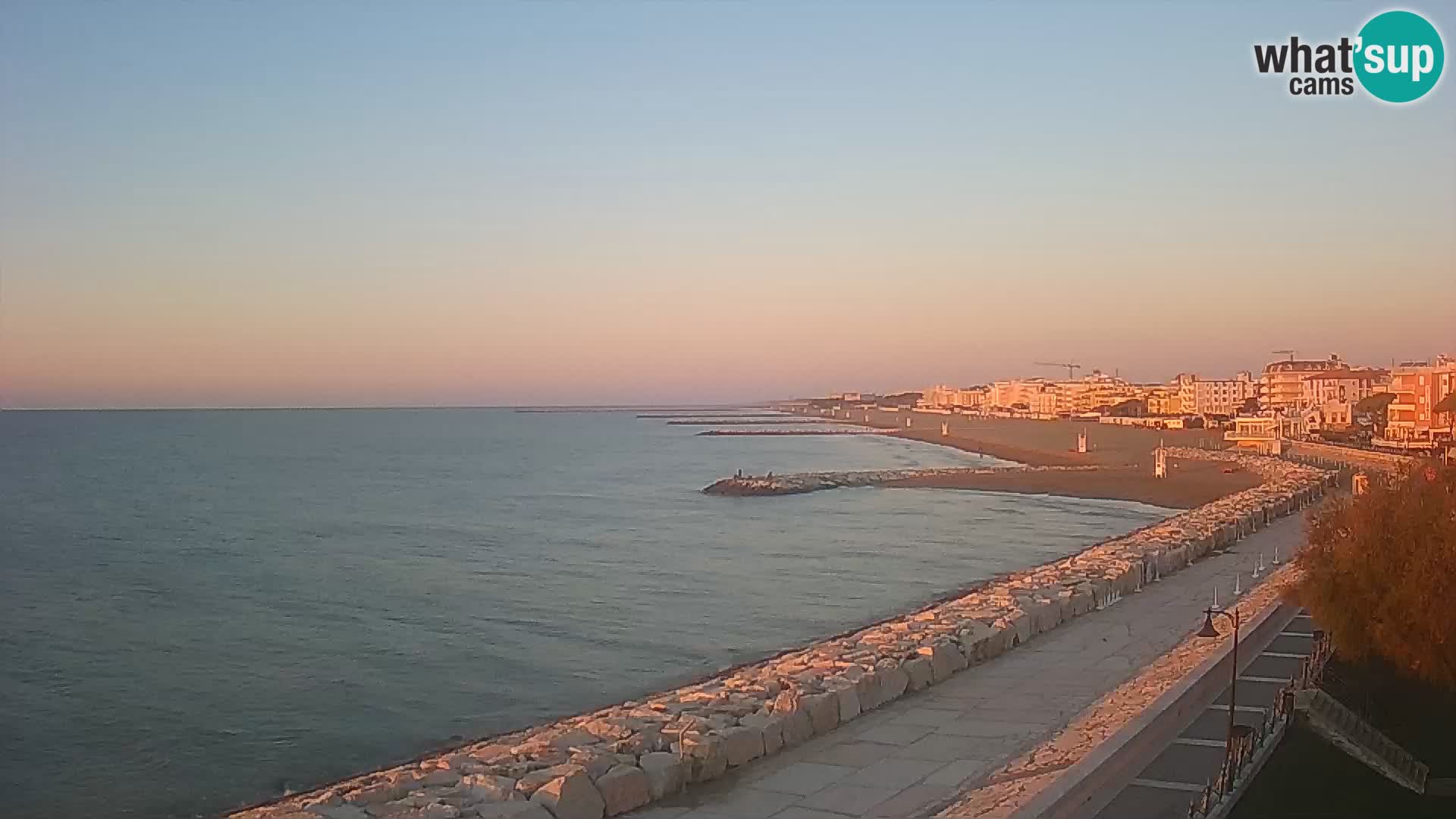 Webcam Caorle Ponente – View from Marinai di Caorle