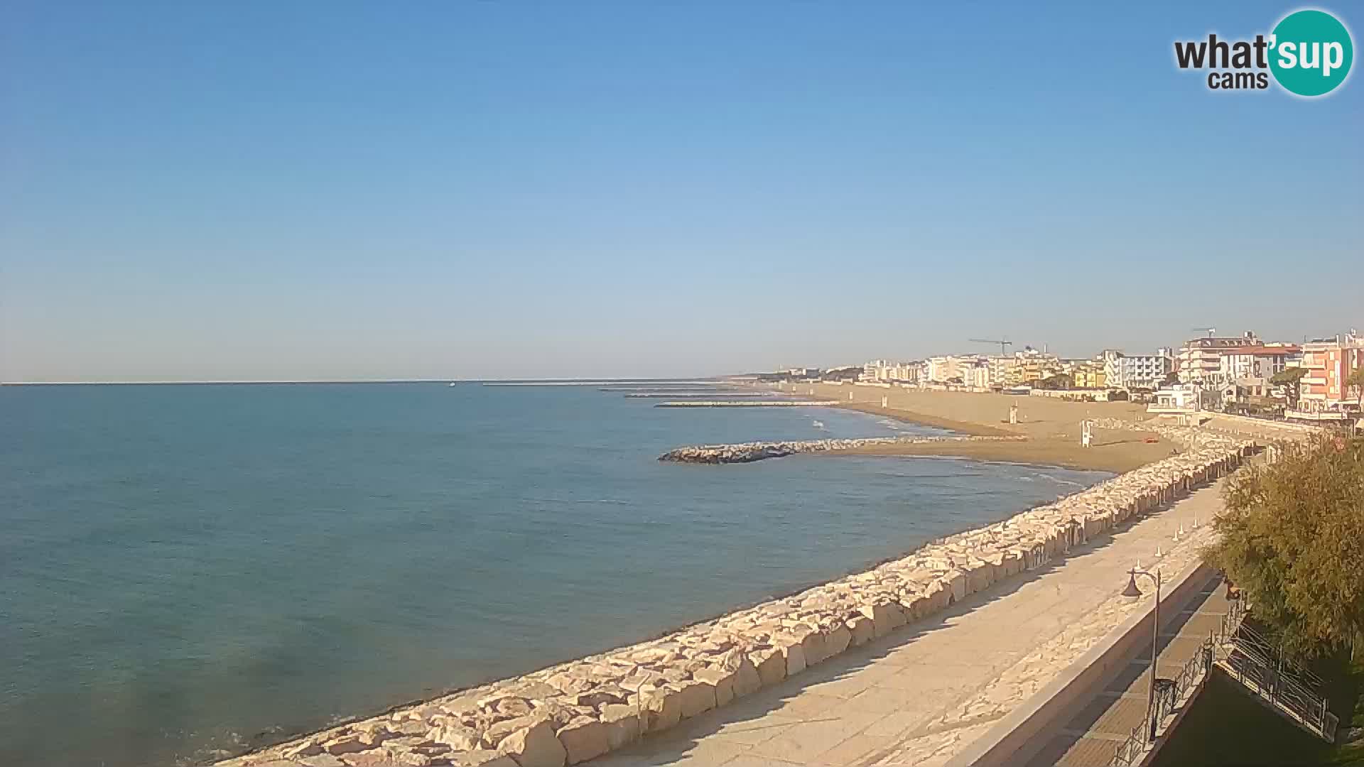 Webcam Caorle Ponente – panorama dall’ASS. Marinai di Caorle