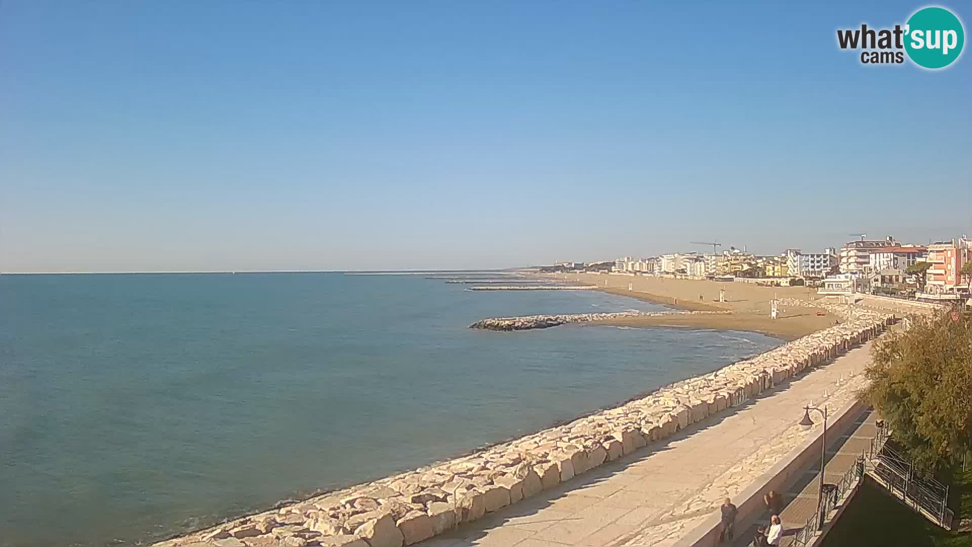 Webcam Caorle Ponente – View from Marinai di Caorle