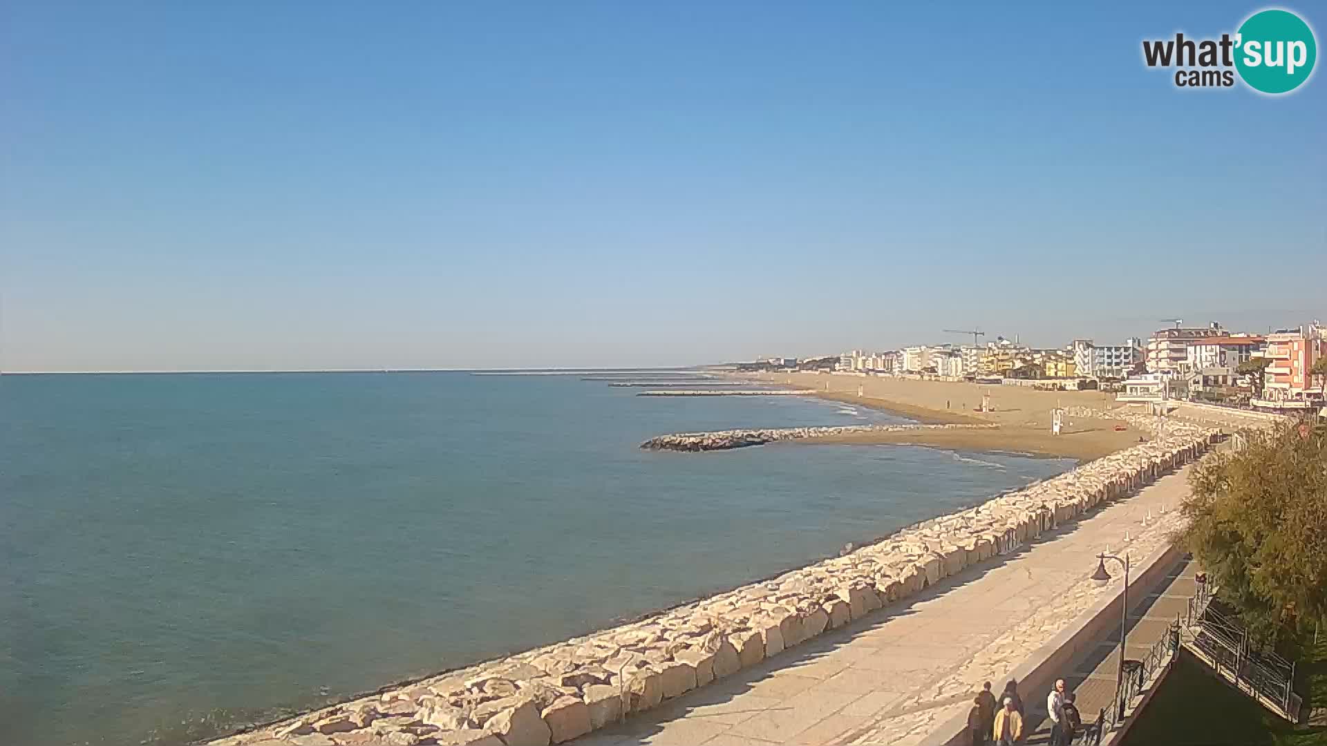 Web kamera Caorle Ponente – pogled sa “Marinai di Caorle”