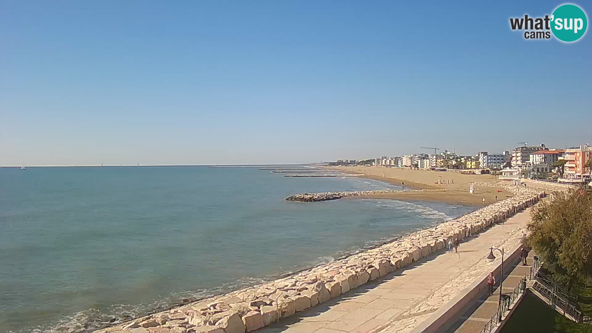 Webcam Caorle Ponente – View from Marinai di Caorle