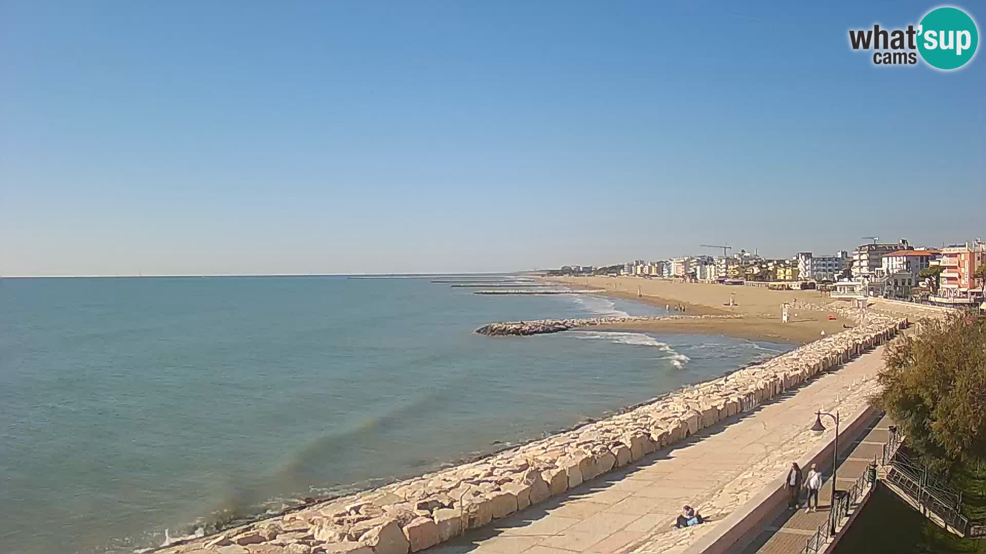 Webcam Caorle Ponente – Vista desde Marinai di Caorle