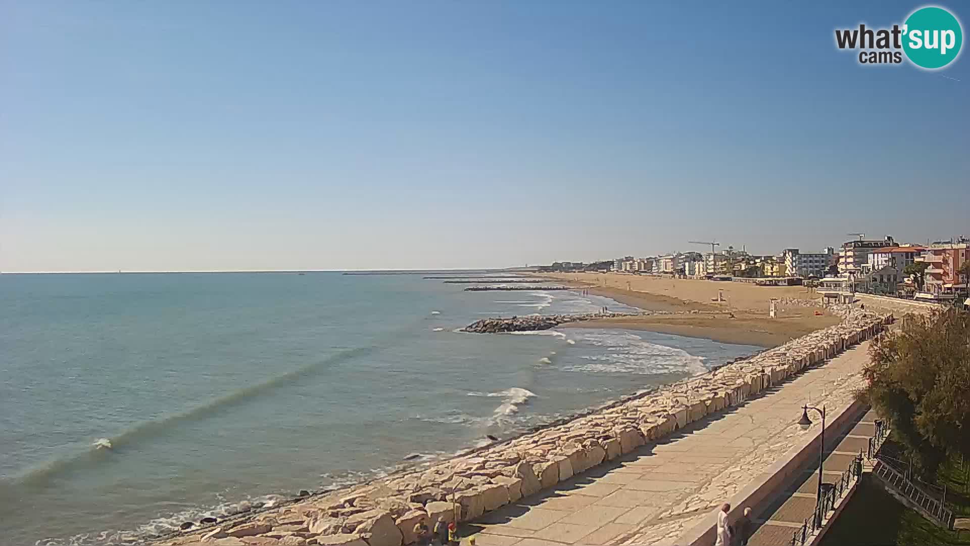 Webcam Caorle Ponente – panorama dall’ASS. Marinai di Caorle