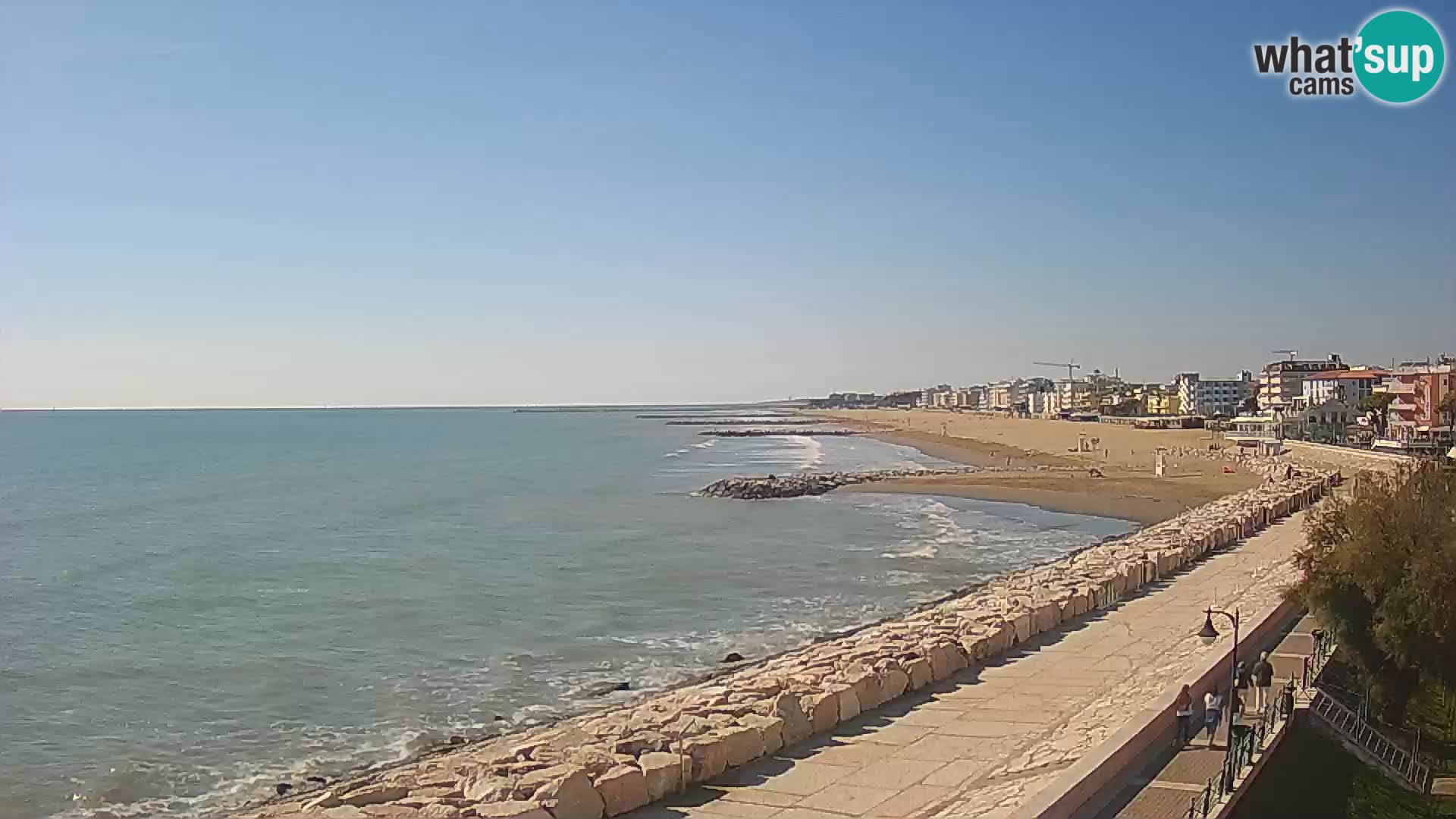 Webcam Caorle Ponente – panorama dall’ASS. Marinai di Caorle