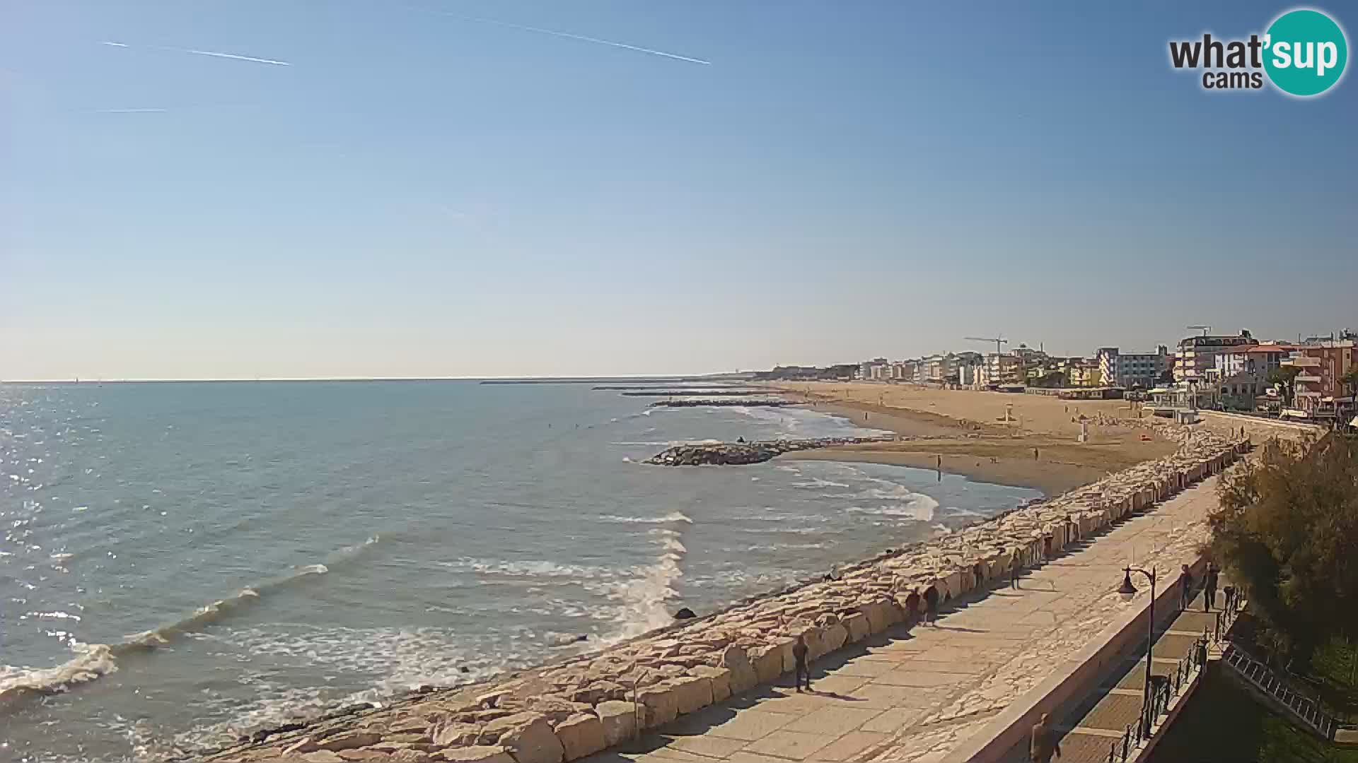 Webcam Caorle Ponente – View from Marinai di Caorle