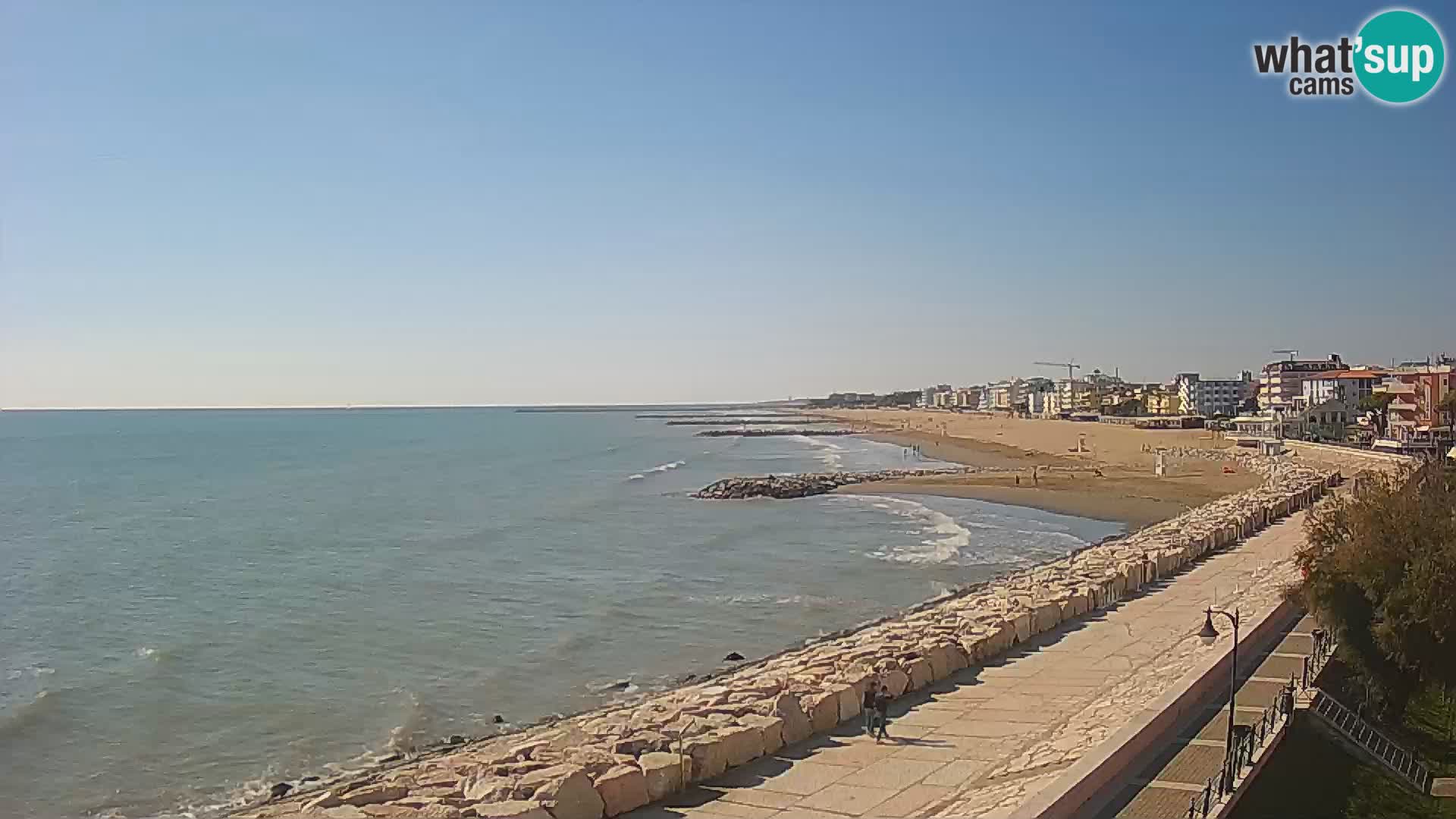 Webcam Caorle Ponente – Vista desde Marinai di Caorle