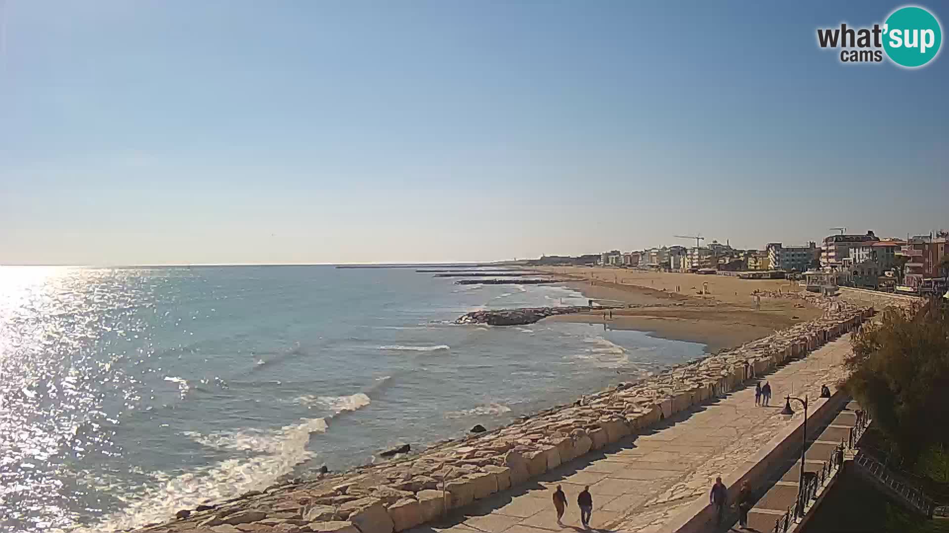 Webcam Caorle Ponente – View from Marinai di Caorle