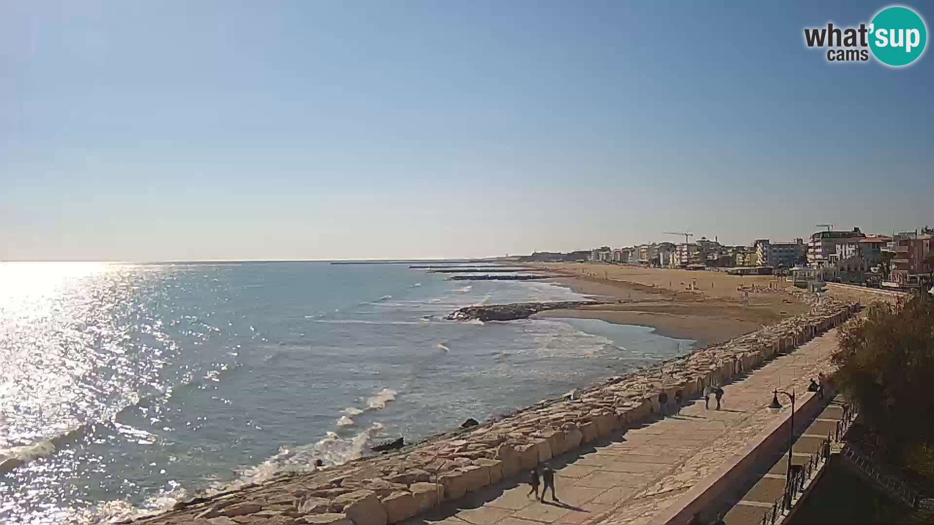 Webcam Caorle Ponente – Vista desde Marinai di Caorle