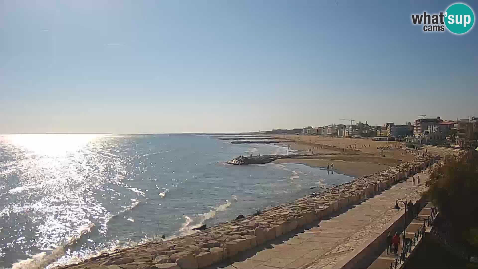 Webcam Caorle Ponente – View from Marinai di Caorle