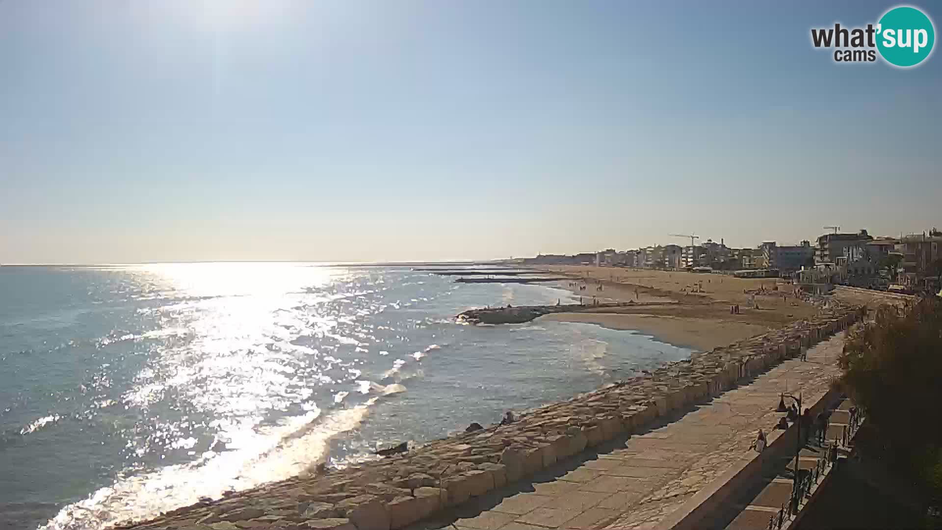 Webcam Caorle Ponente – panorama dall’ASS. Marinai di Caorle