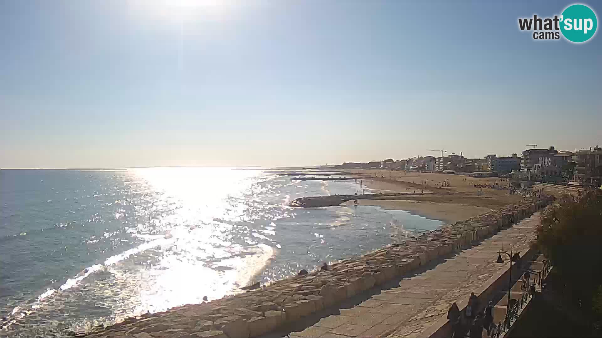 Kamera Caorle Ponente – Pogled iz “Marinai di Caorle”