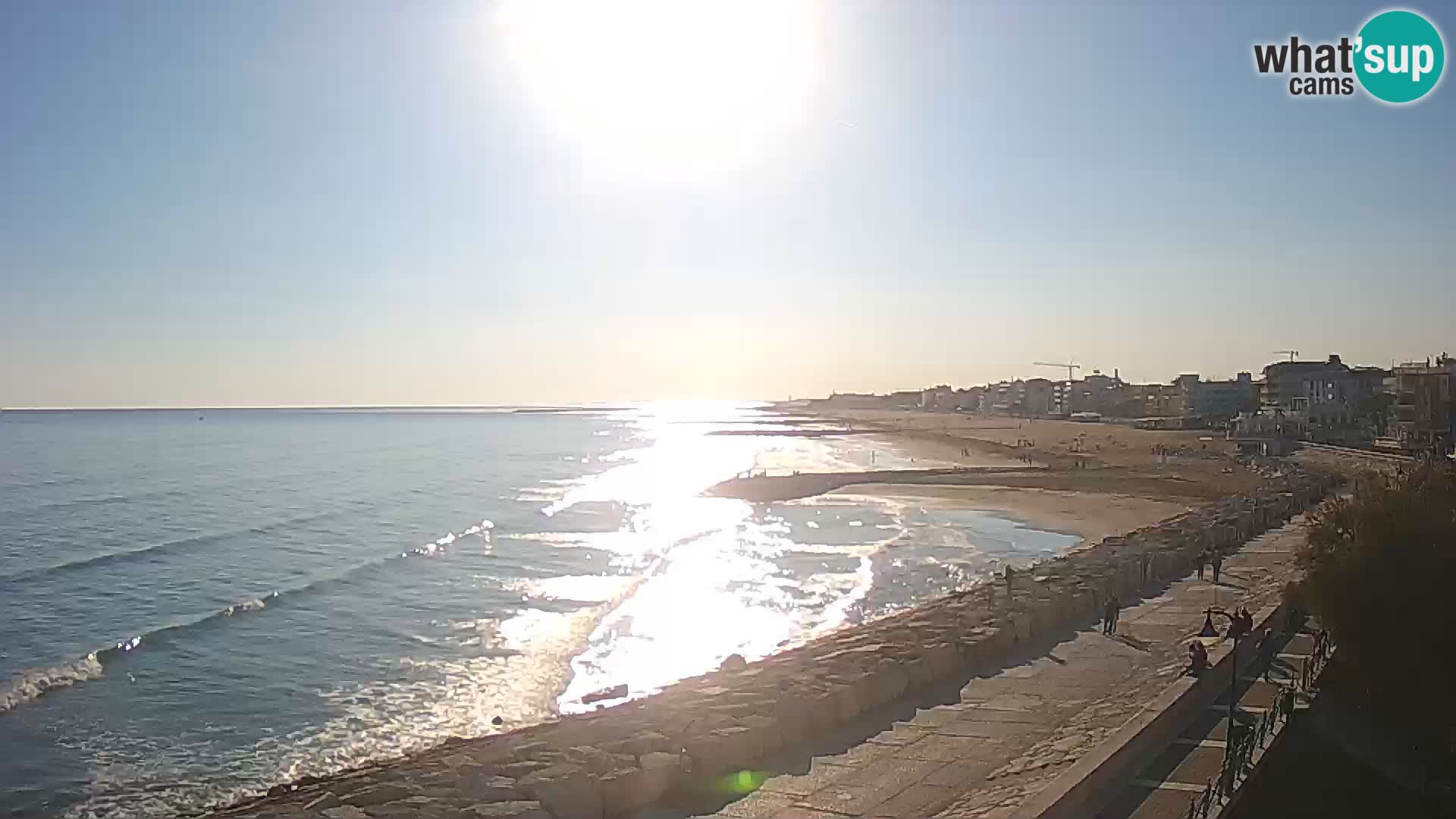 Webcam Caorle Ponente – View from Marinai di Caorle