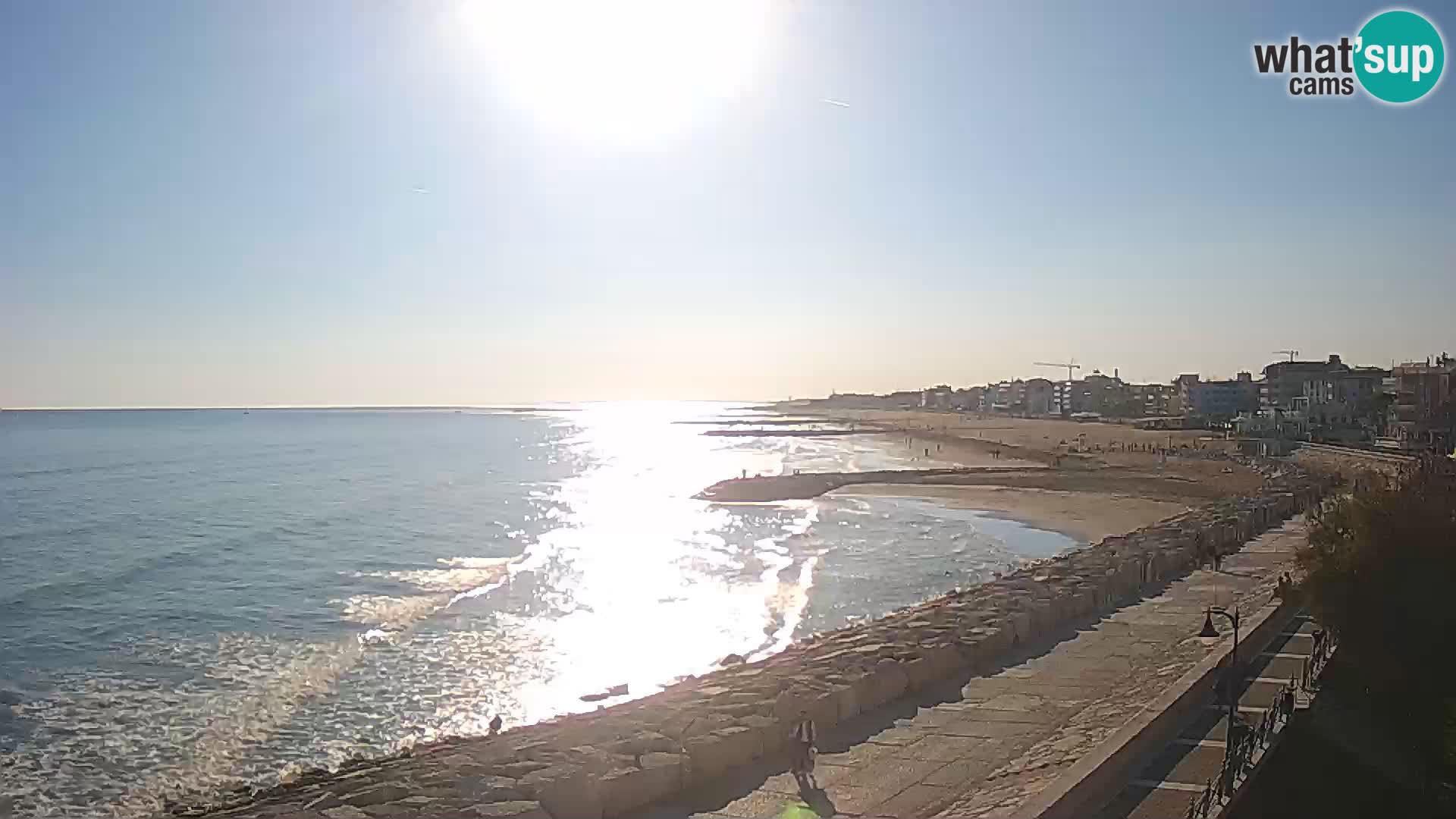 Webcam Caorle Ponente – Vista desde Marinai di Caorle