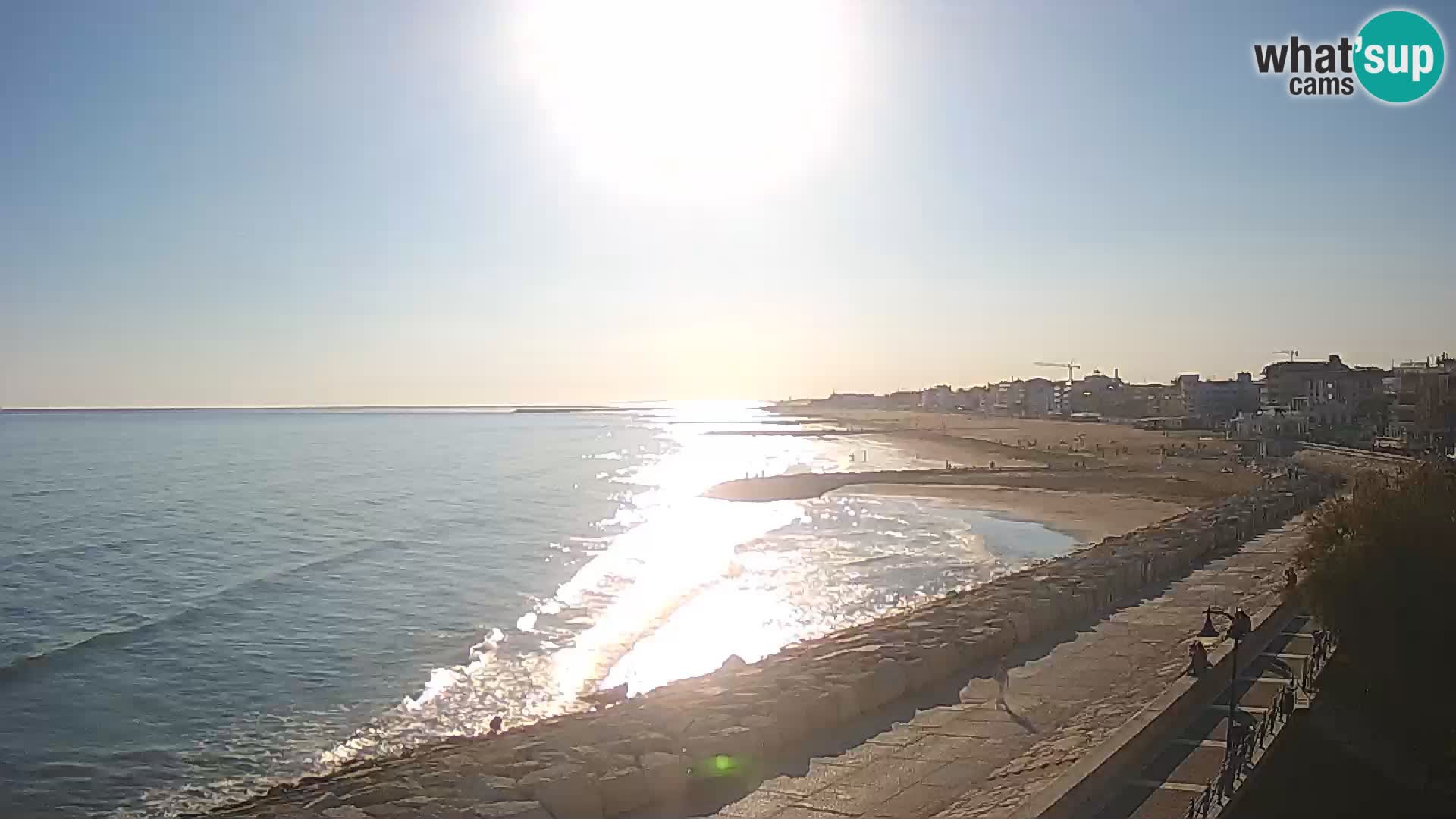 Webcam Caorle Ponente – panorama dall’ASS. Marinai di Caorle