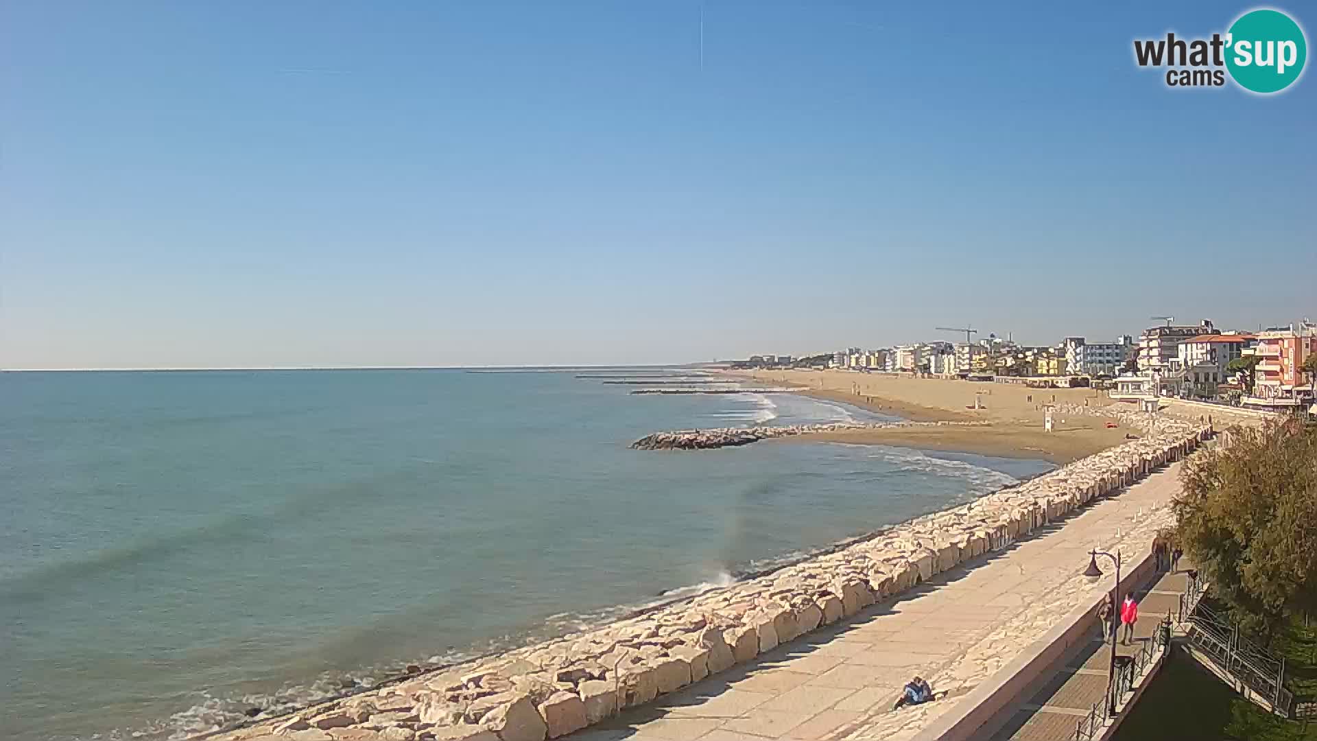 Webcam Caorle Ponente – Vista desde Marinai di Caorle