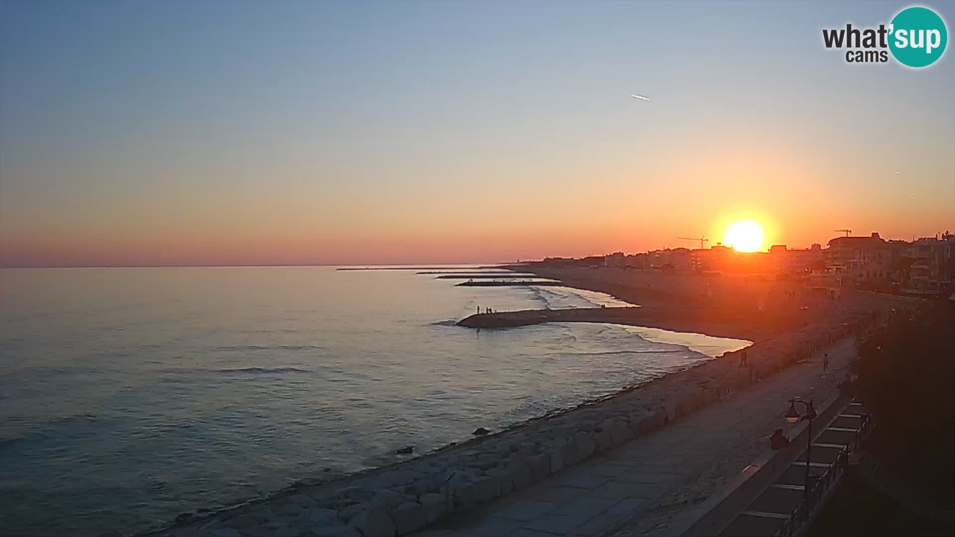 Webcam Caorle Ponente – Vista desde Marinai di Caorle