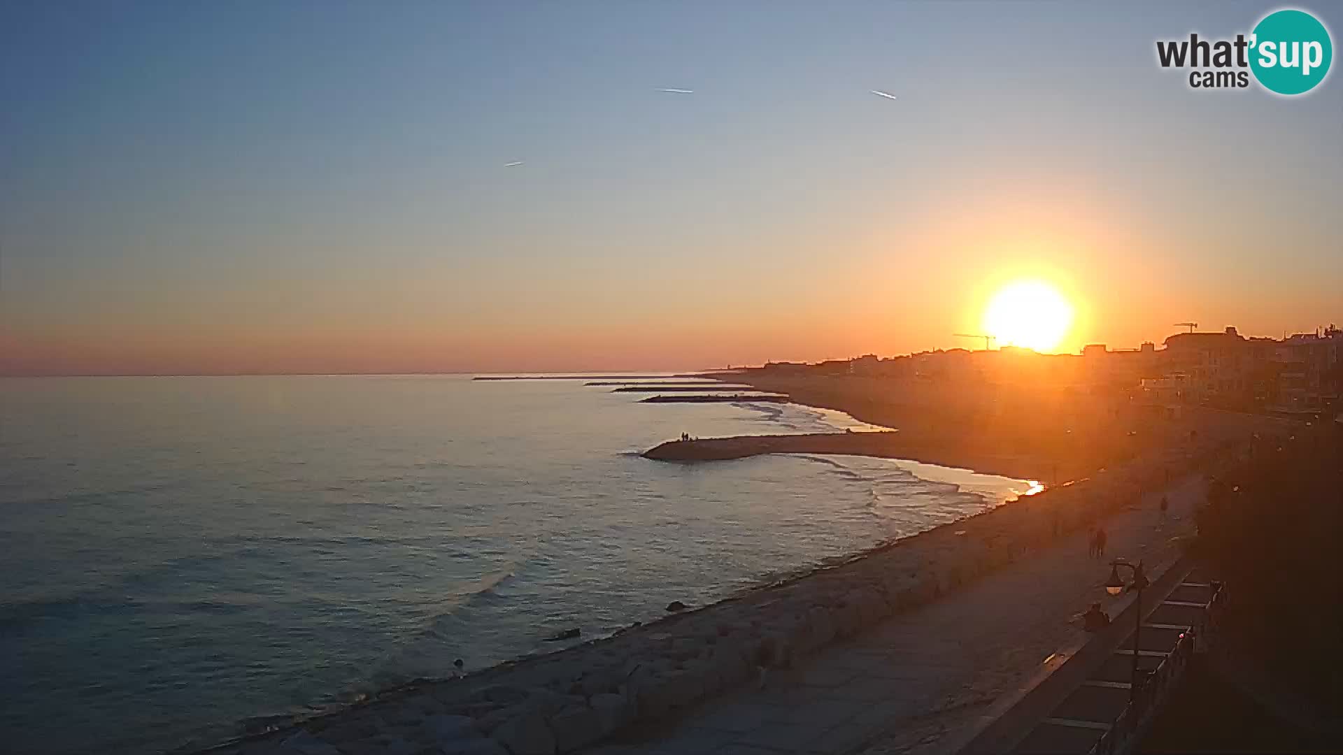 Webcam Caorle Ponente – View from Marinai di Caorle