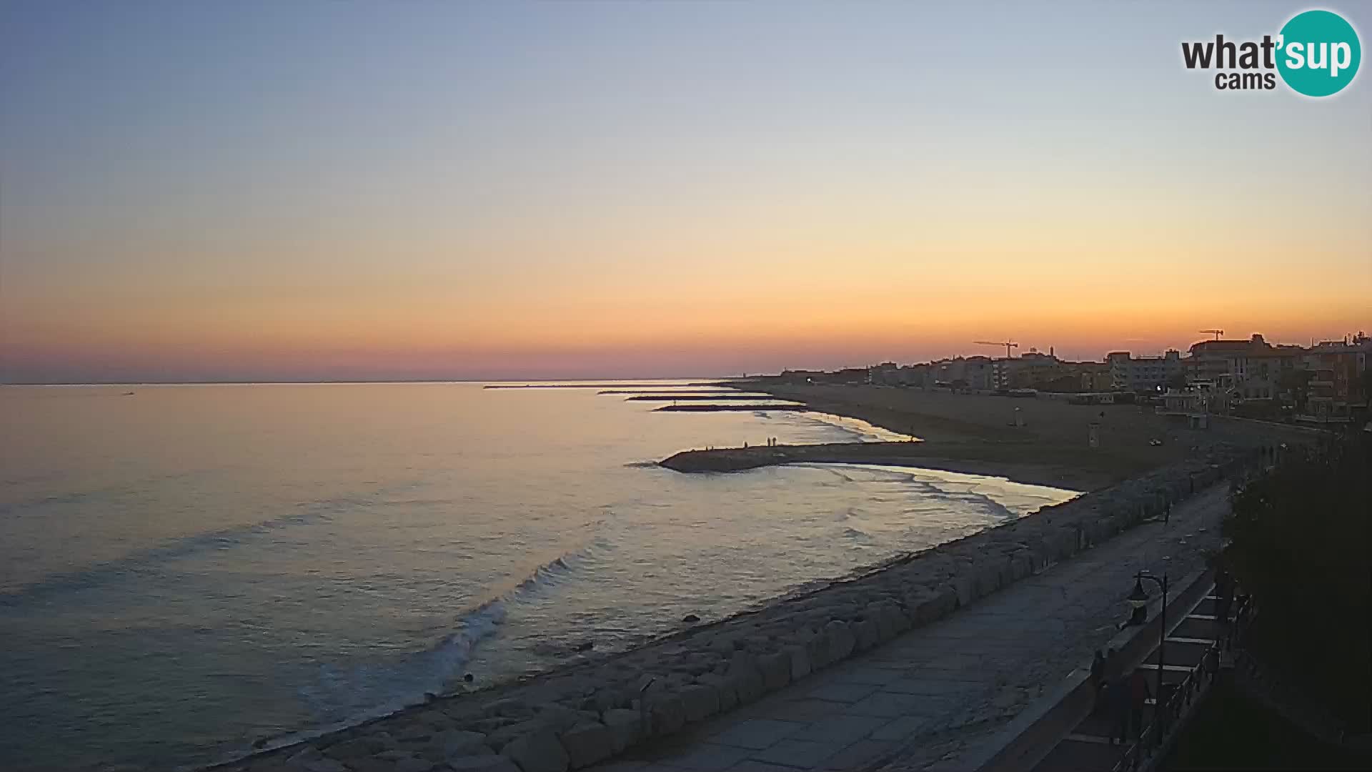 Webcam Caorle Ponente – View from Marinai di Caorle
