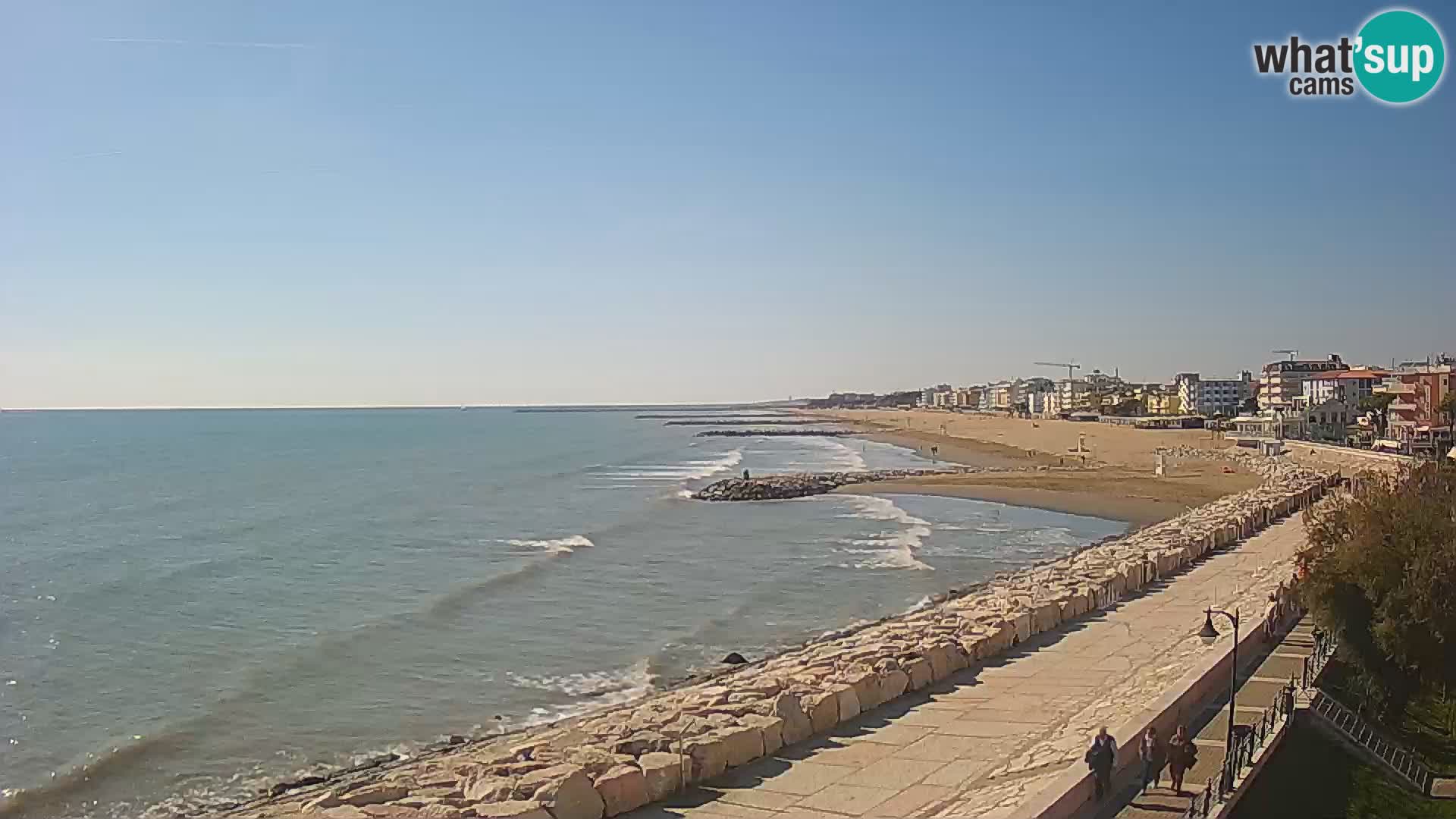 Webcam Caorle Ponente – panorama dall’ASS. Marinai di Caorle