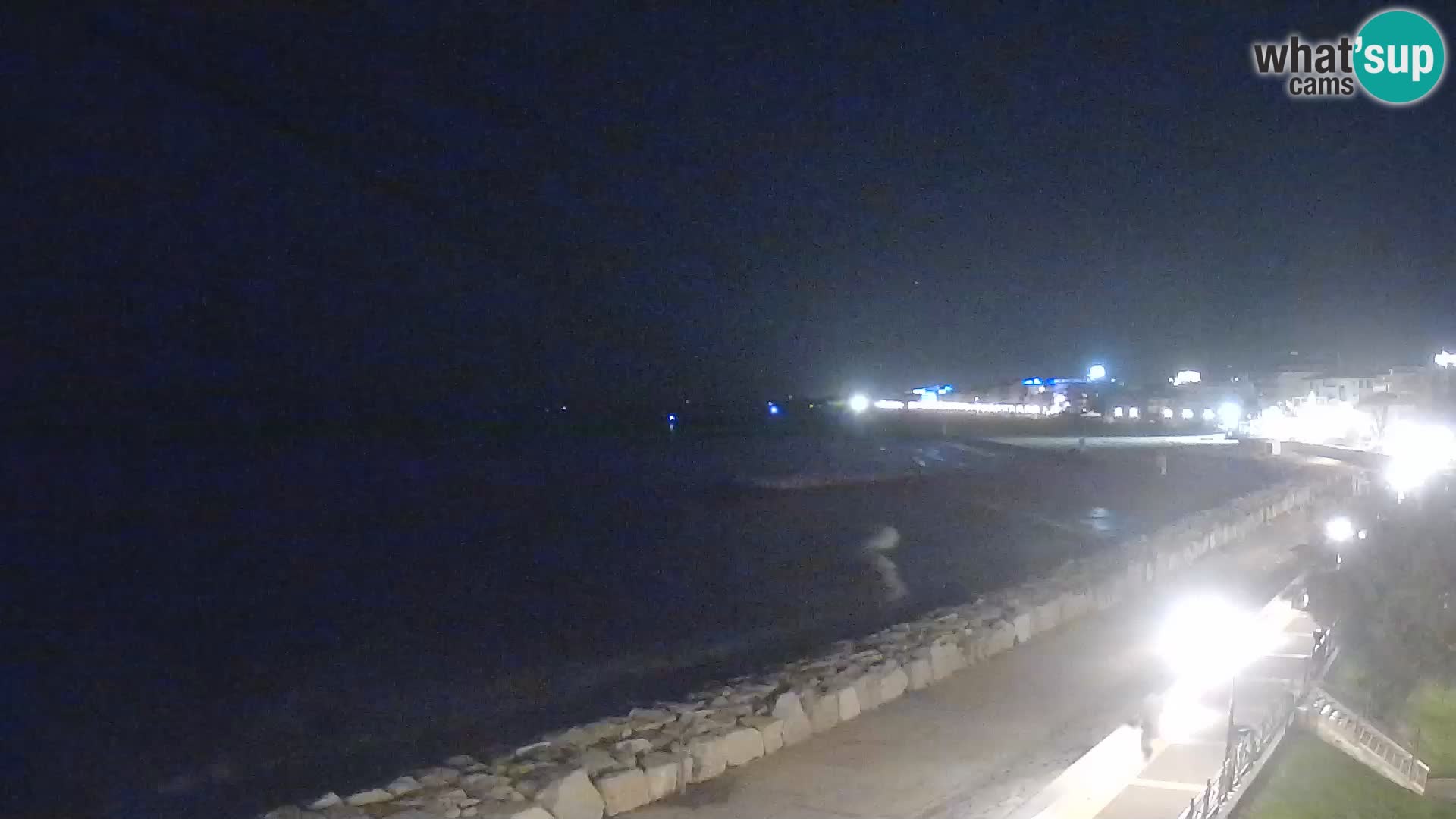 Webcam Caorle Ponente – Vue depuis les Marinai di Caorle