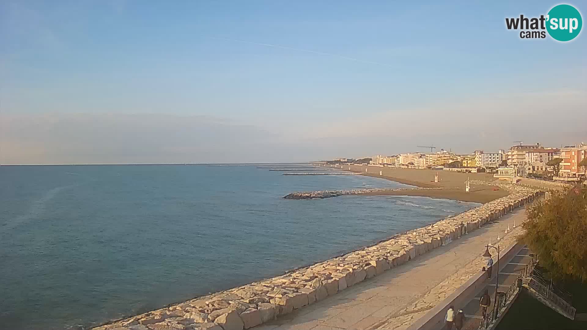 Webcam Caorle Ponente – Vista desde Marinai di Caorle