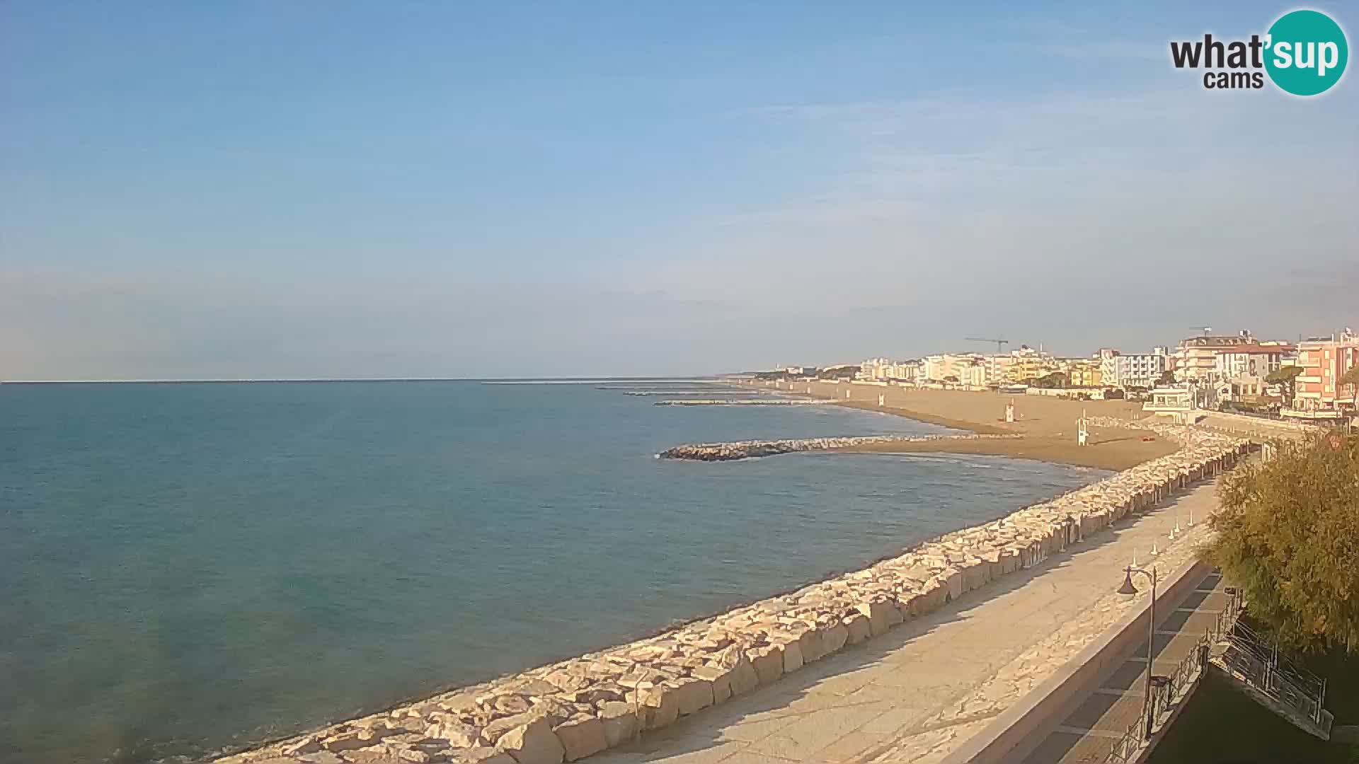 Webcam Caorle Ponente – Vista desde Marinai di Caorle