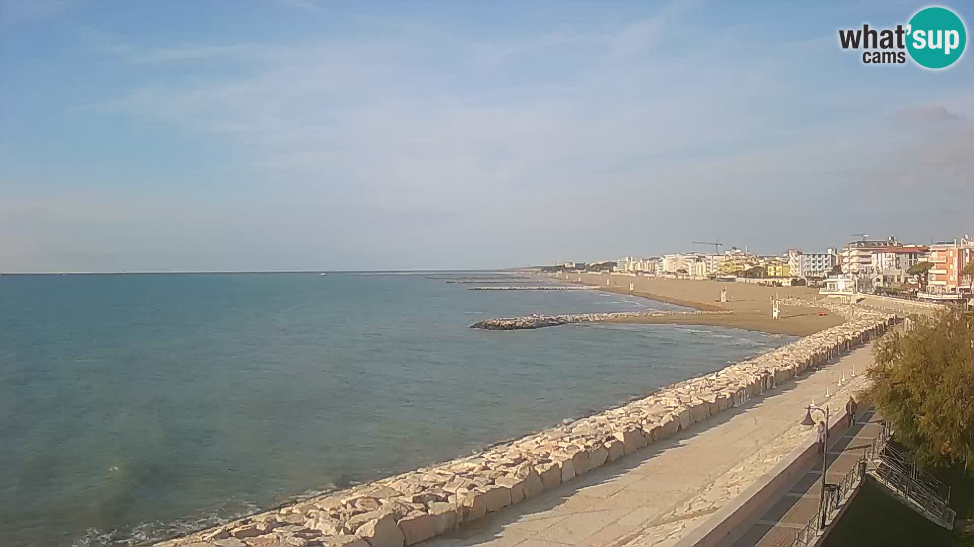 Webcam Caorle Ponente – panorama dall’ASS. Marinai di Caorle