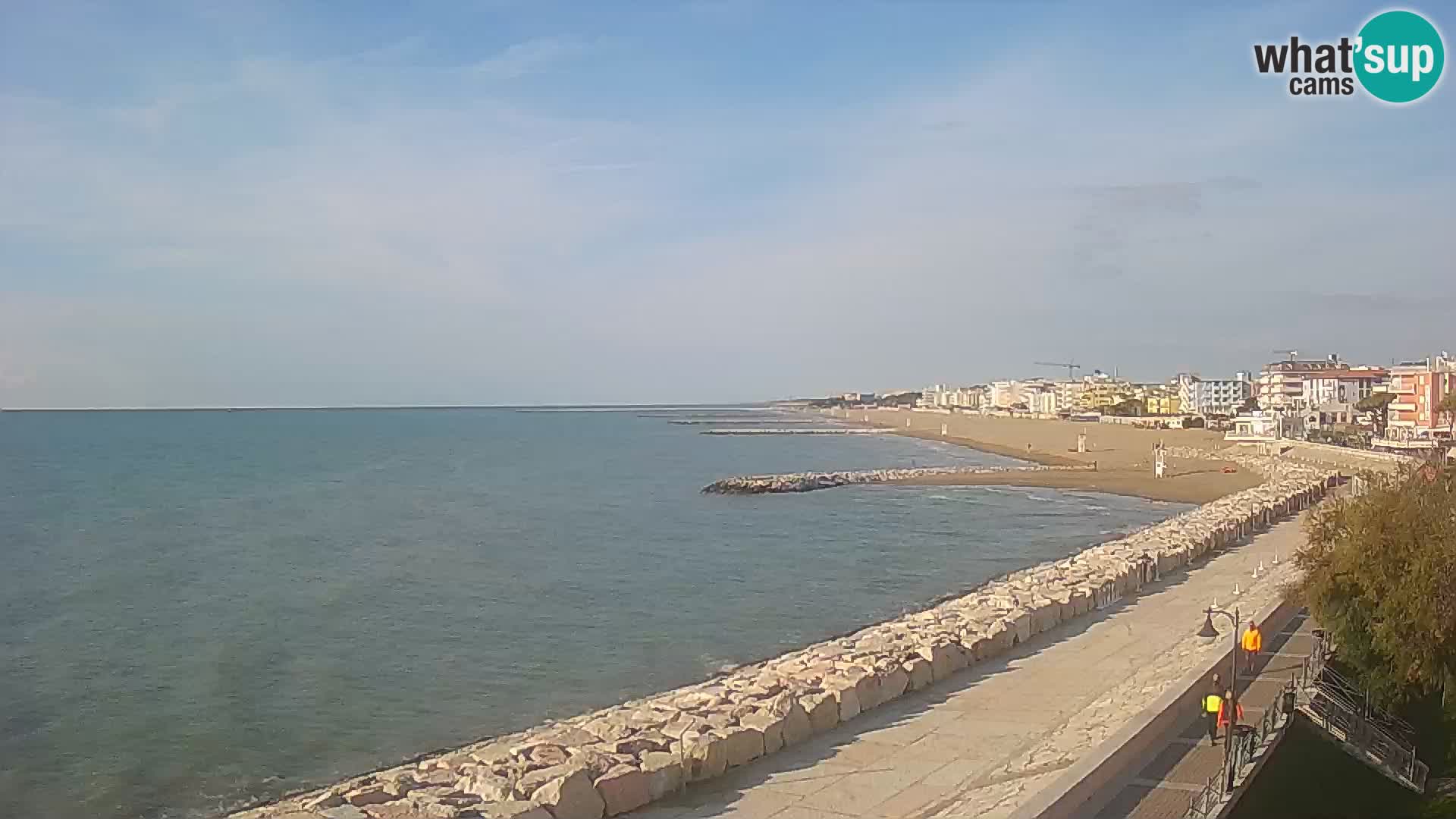 Webcam Caorle Ponente – panorama dall’ASS. Marinai di Caorle