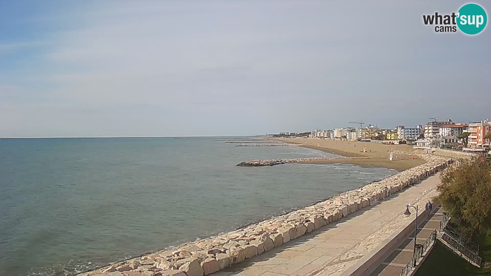 Webcam Caorle Ponente – View from Marinai di Caorle