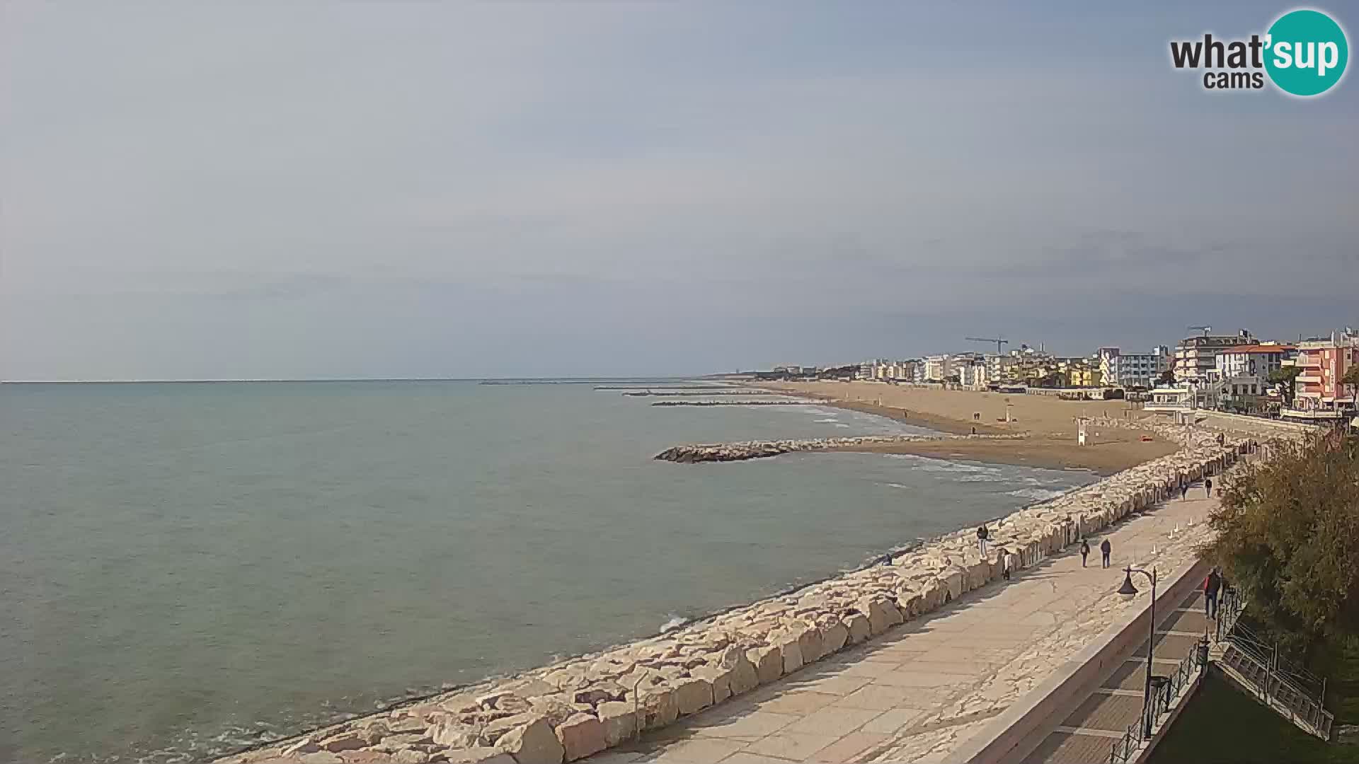 Webcam Caorle Ponente – panorama dall’ASS. Marinai di Caorle