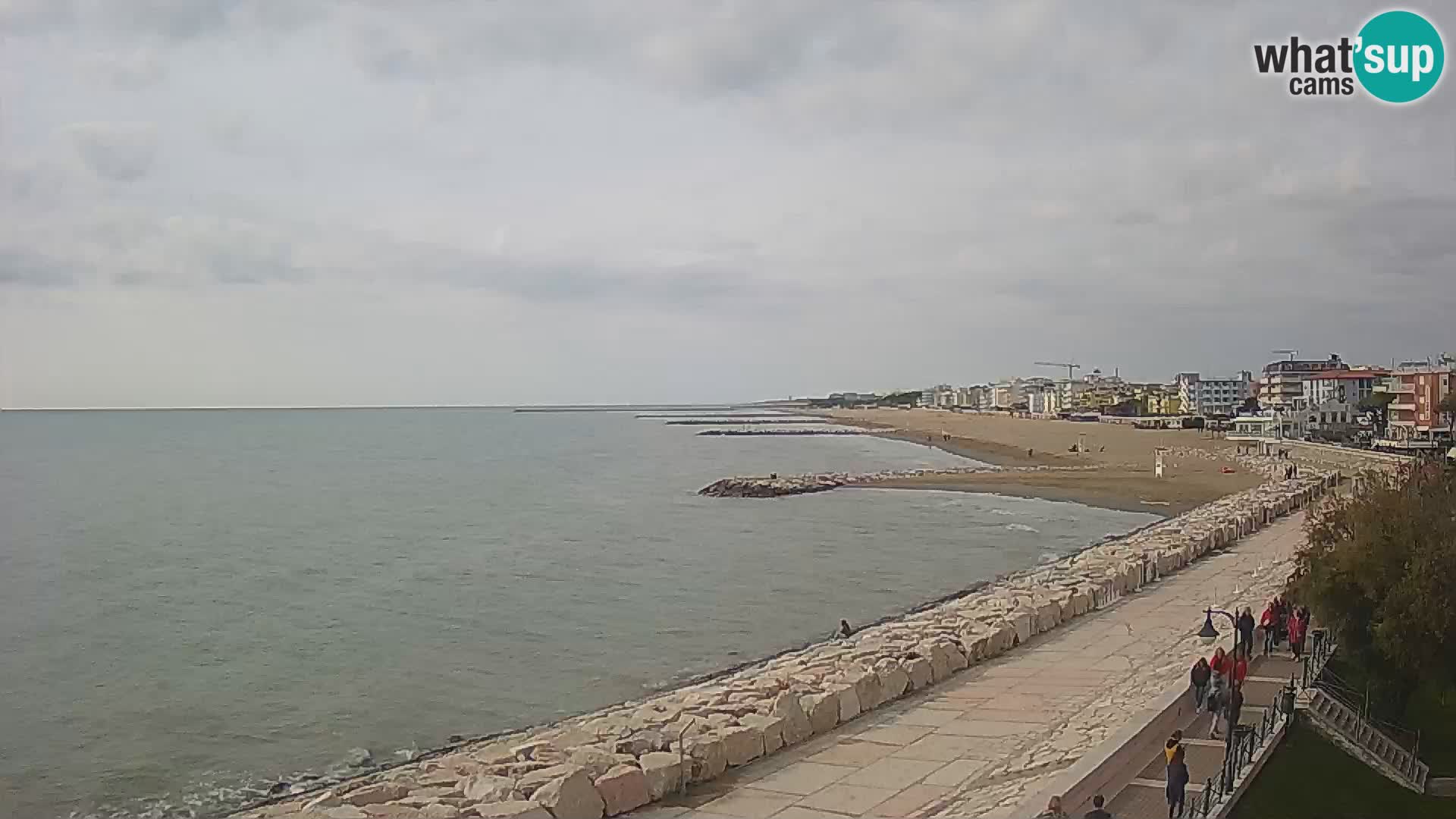 Webcam Caorle Ponente – panorama dall’ASS. Marinai di Caorle