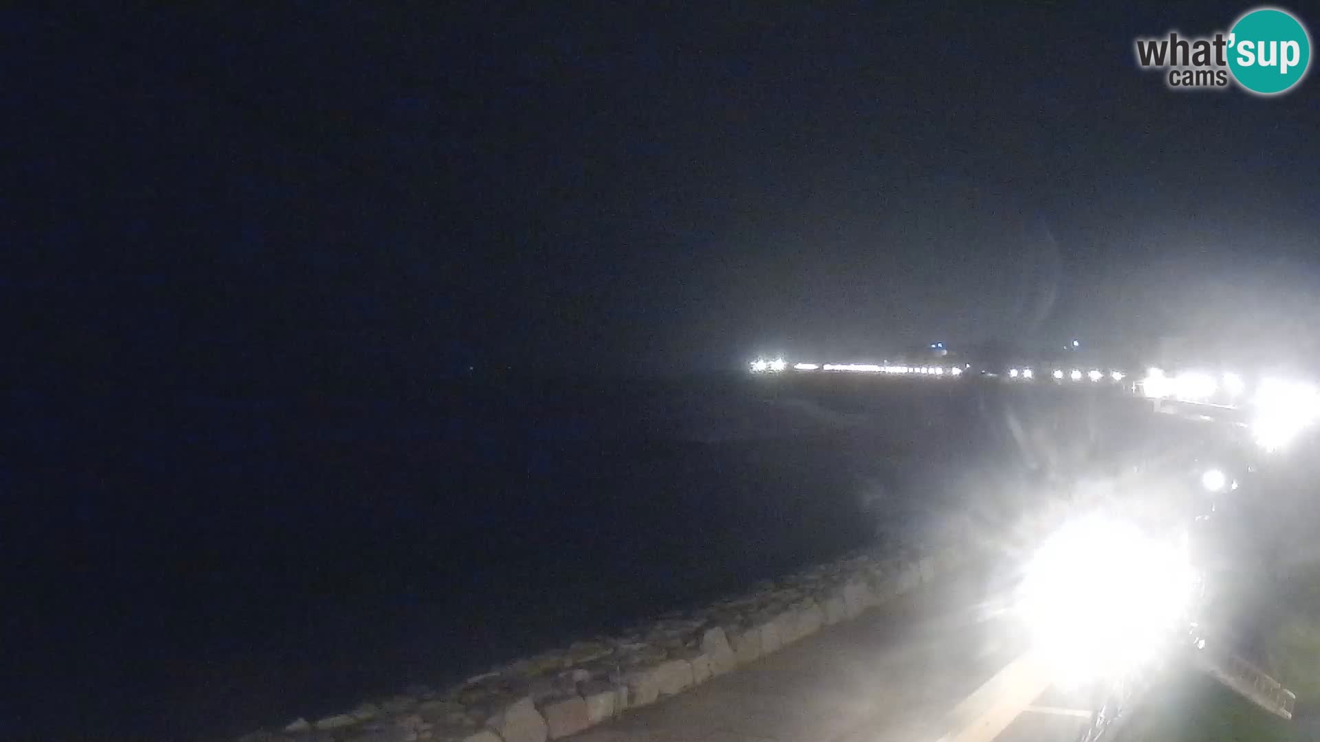 Webcam Caorle Ponente – Blick von Marinai di Caorle