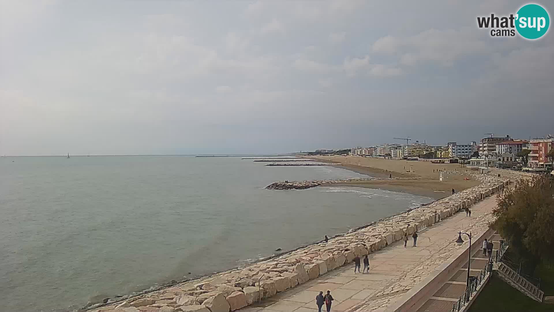 Webcam Caorle Ponente – View from Marinai di Caorle