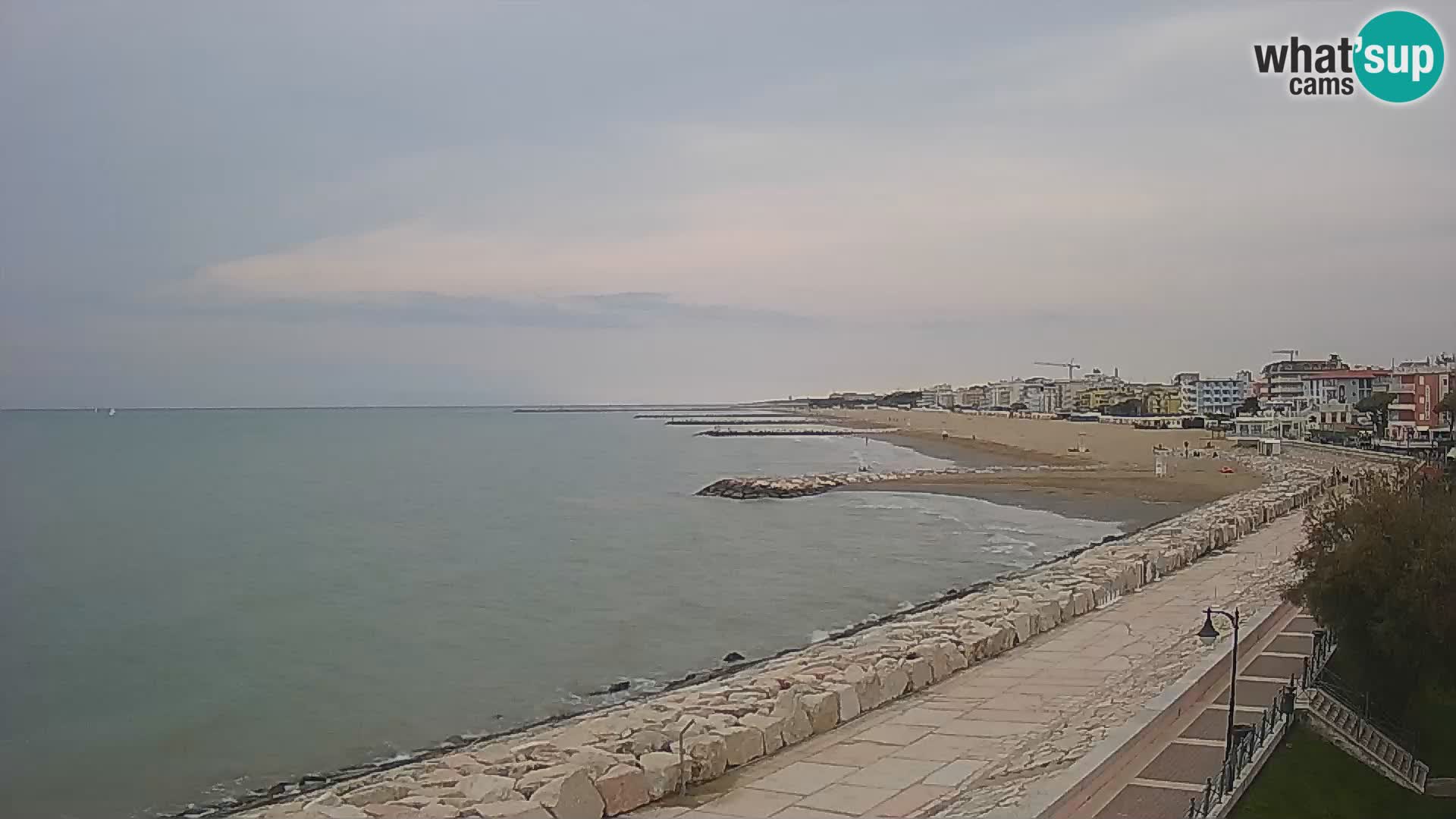 Webcam Caorle Ponente – Vista desde Marinai di Caorle