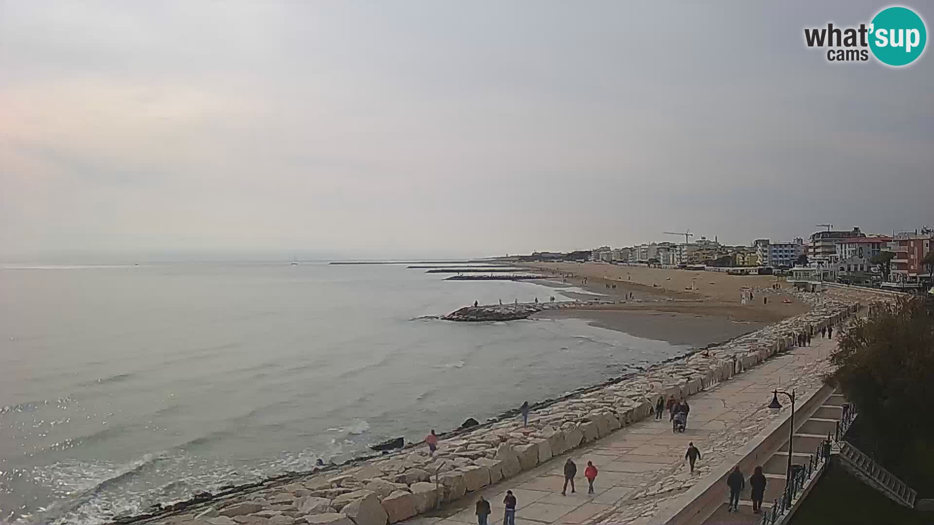 Webcam Caorle Ponente – panorama dall’ASS. Marinai di Caorle
