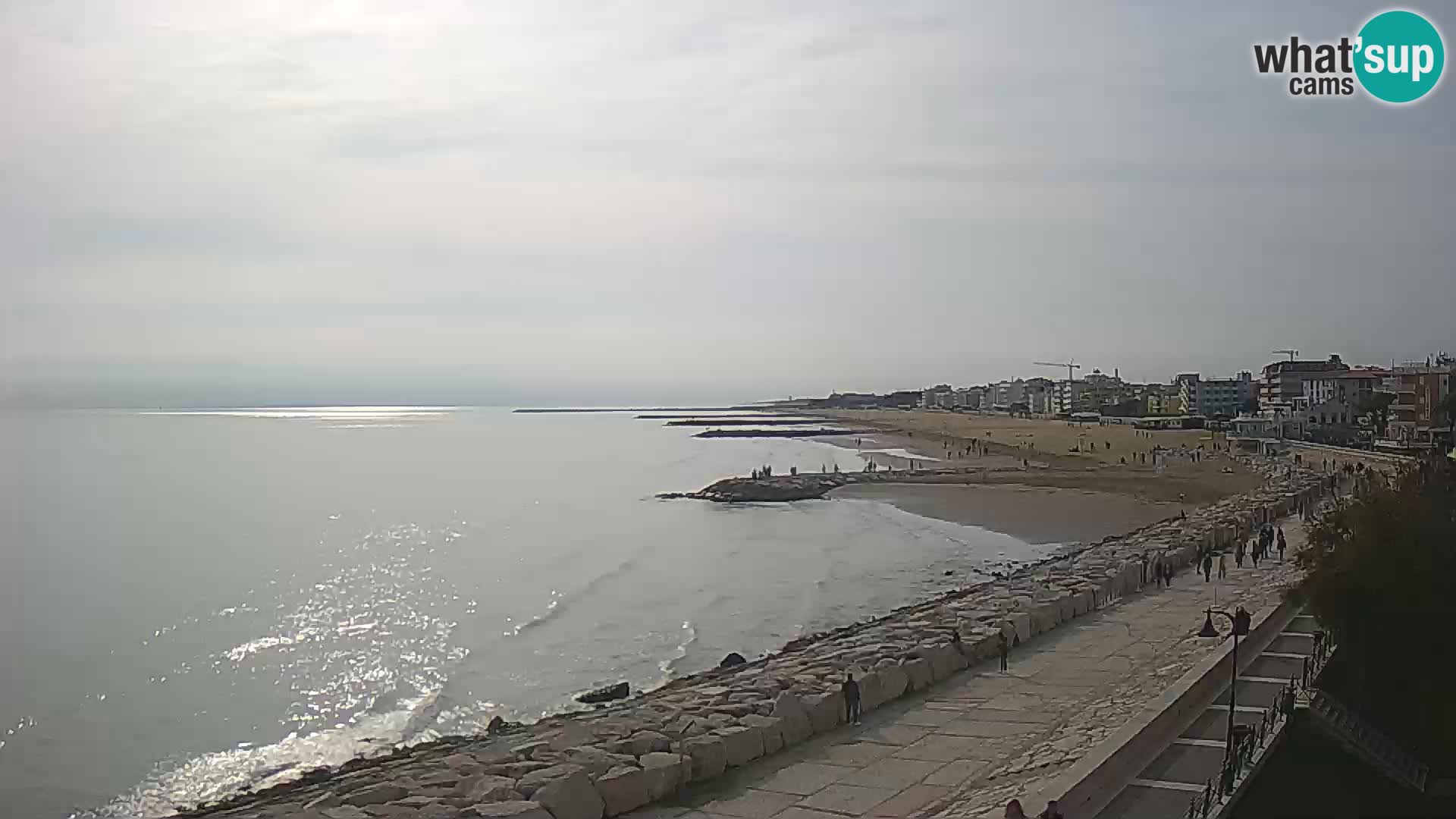 Kamera Caorle Ponente – Pogled iz “Marinai di Caorle”