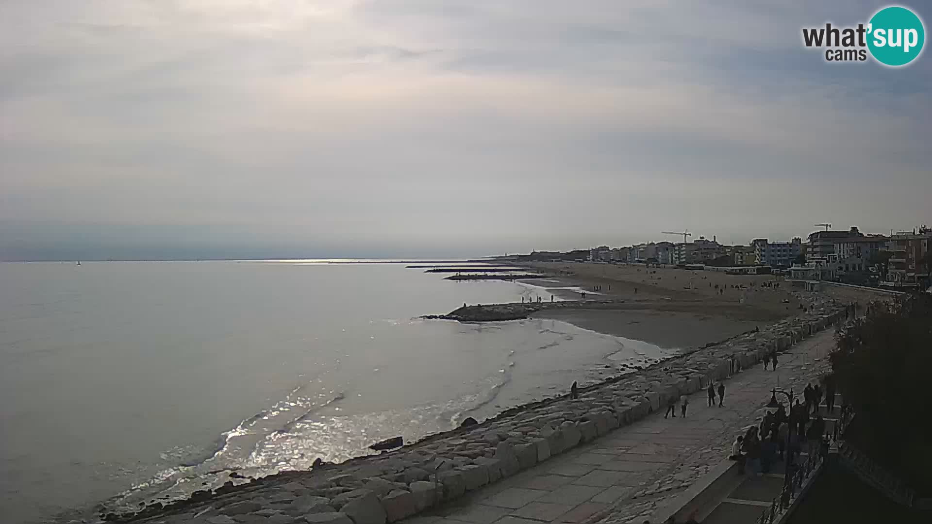 Webcam Caorle Ponente – View from Marinai di Caorle
