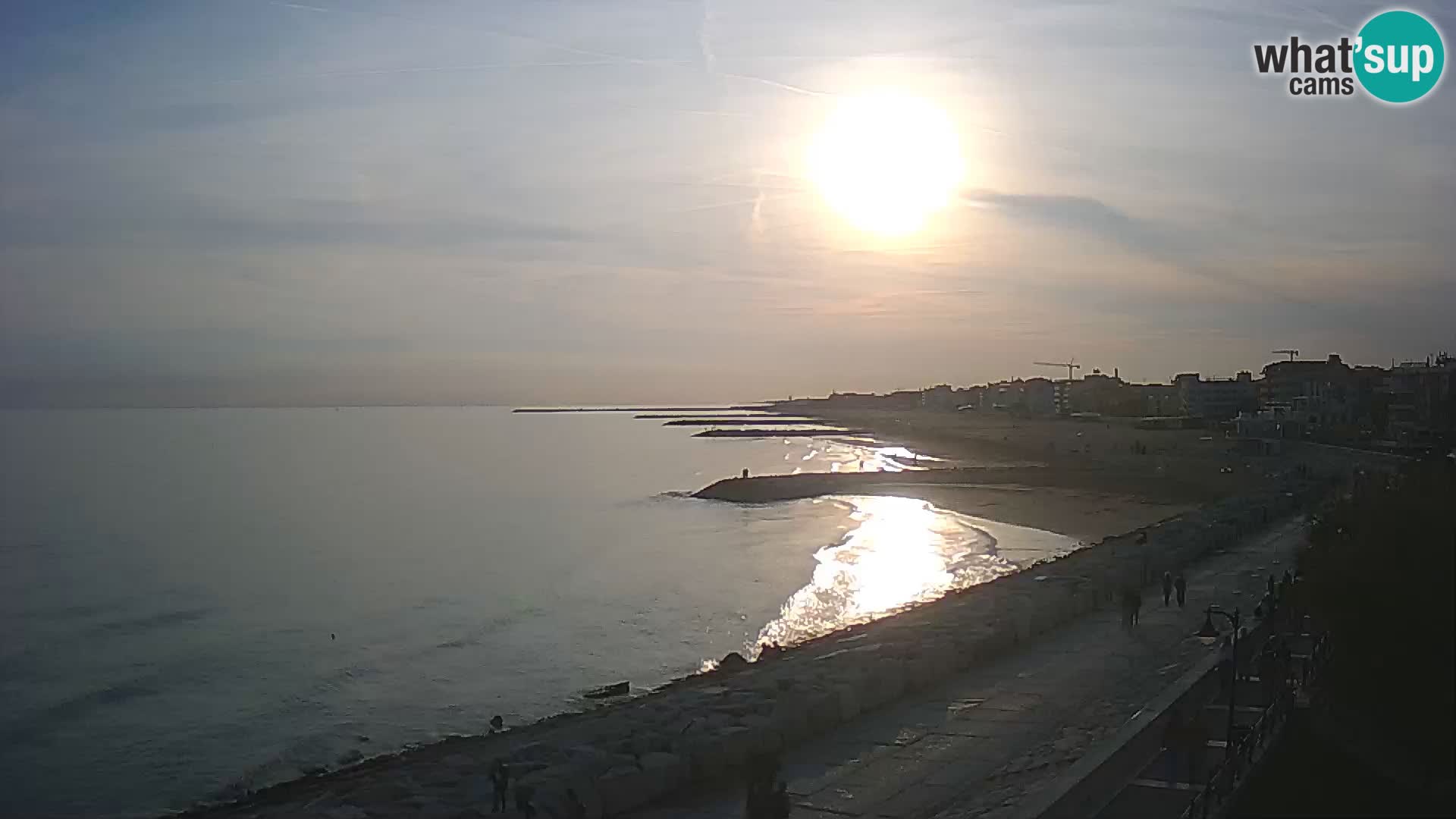 Webcam Caorle Ponente – View from Marinai di Caorle