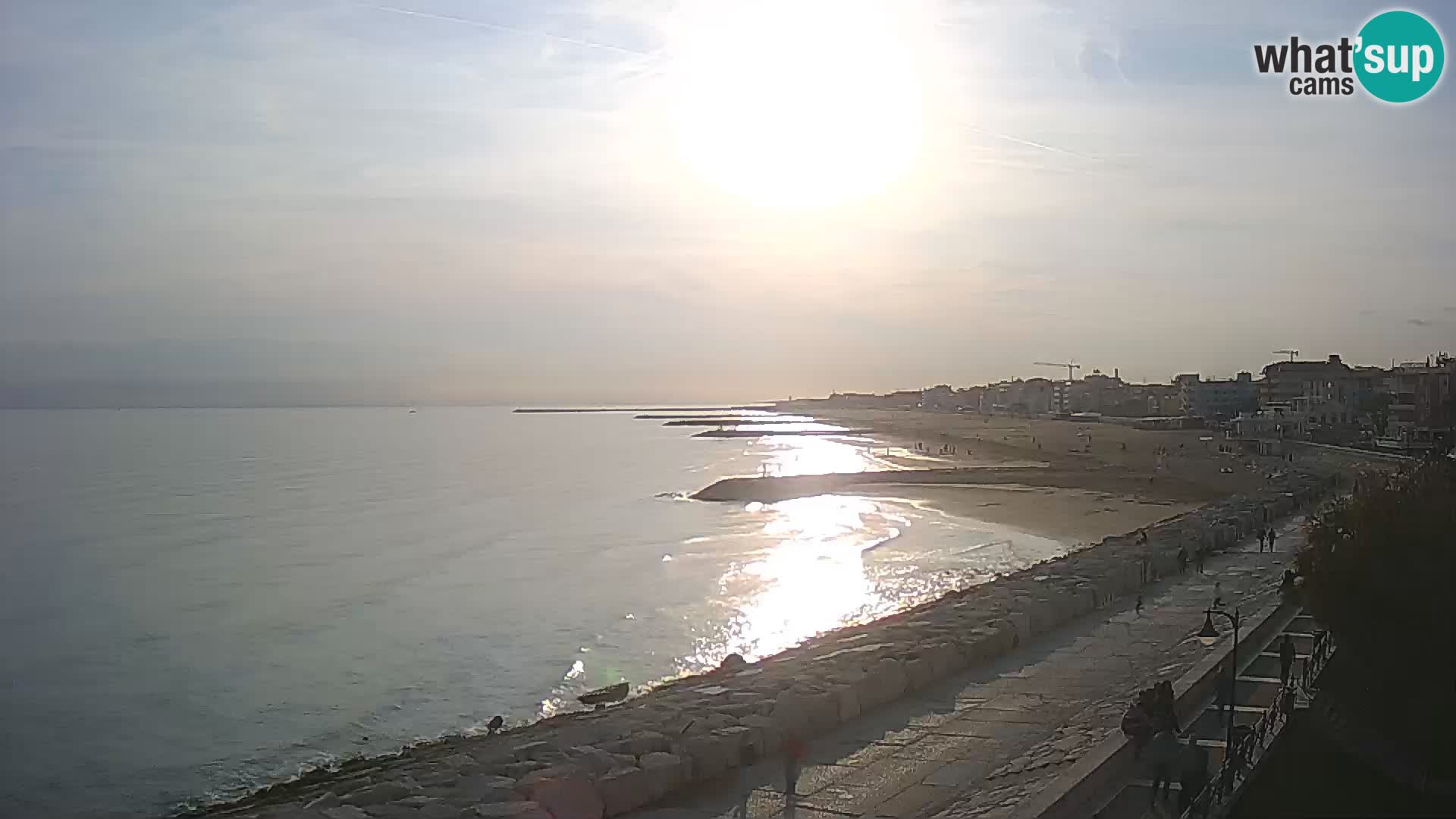 Webcam Caorle Ponente – panorama dall’ASS. Marinai di Caorle