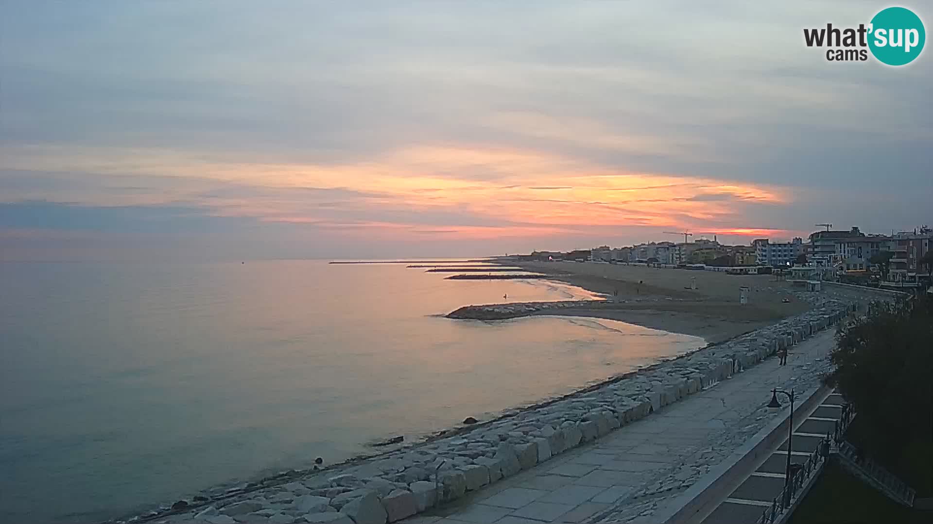 Webcam Caorle Ponente – View from Marinai di Caorle