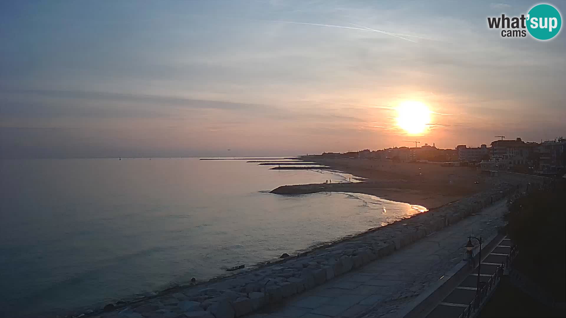 Webcam Caorle Ponente – panorama dall’ASS. Marinai di Caorle