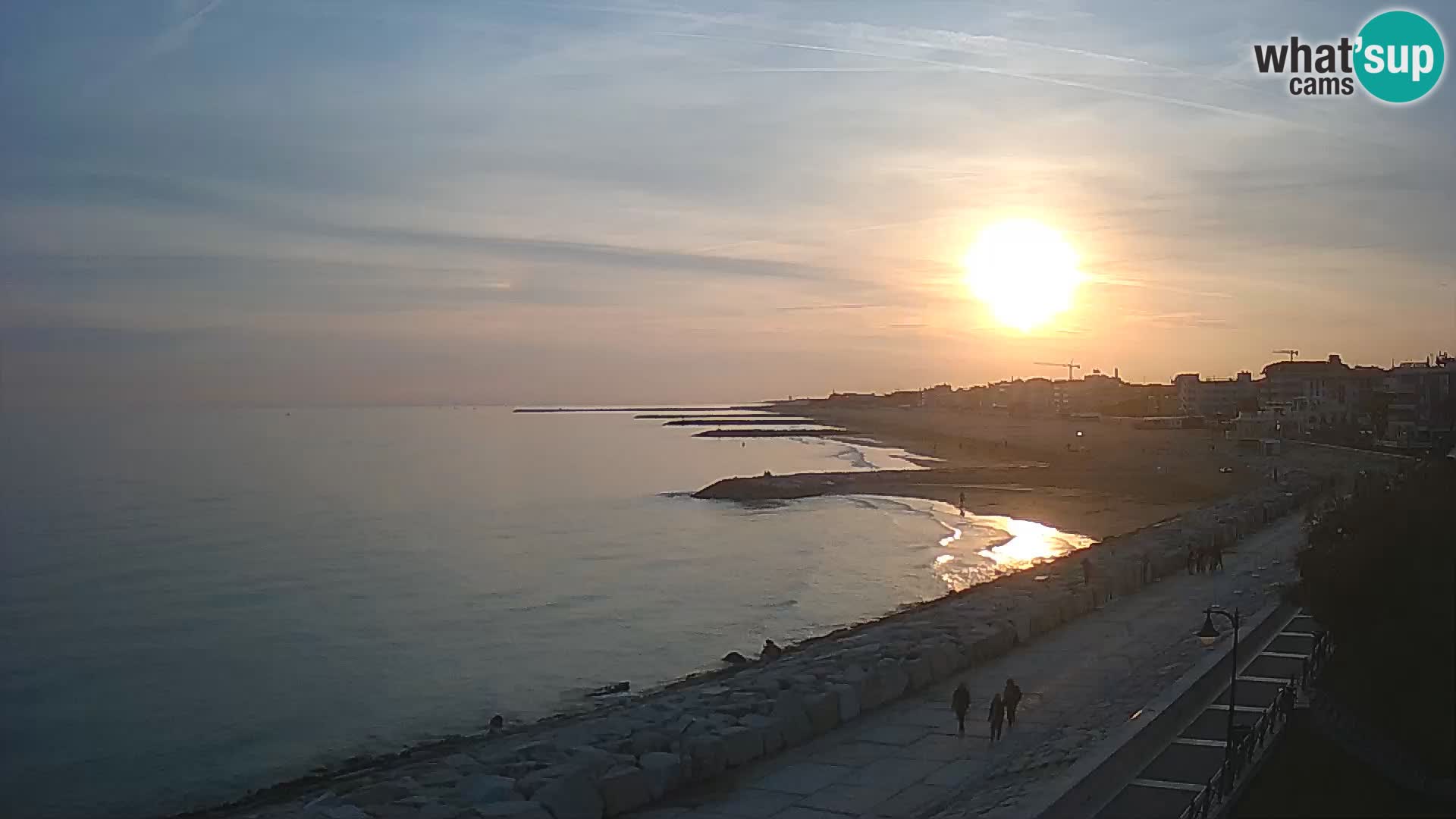 Kamera Caorle Ponente – Pogled iz “Marinai di Caorle”