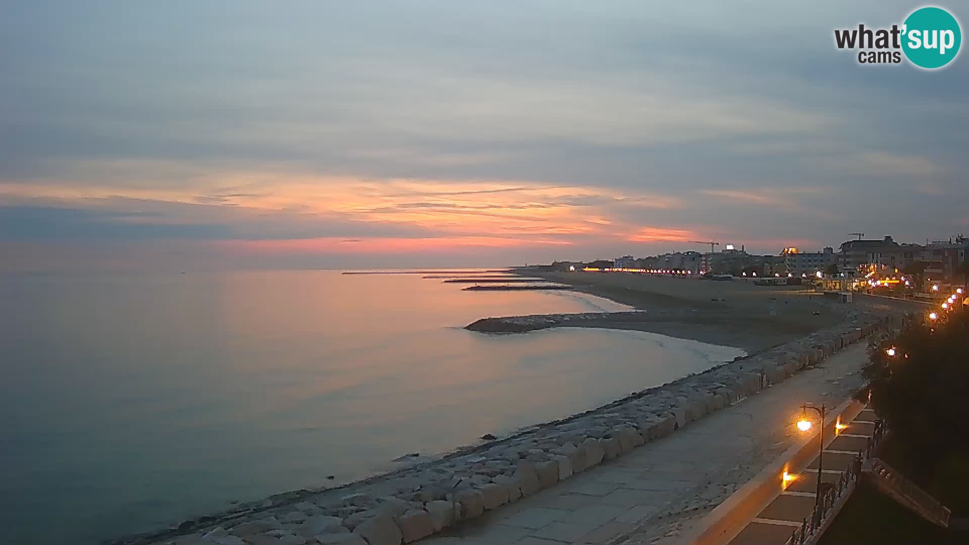 Kamera Caorle Ponente – Pogled iz “Marinai di Caorle”