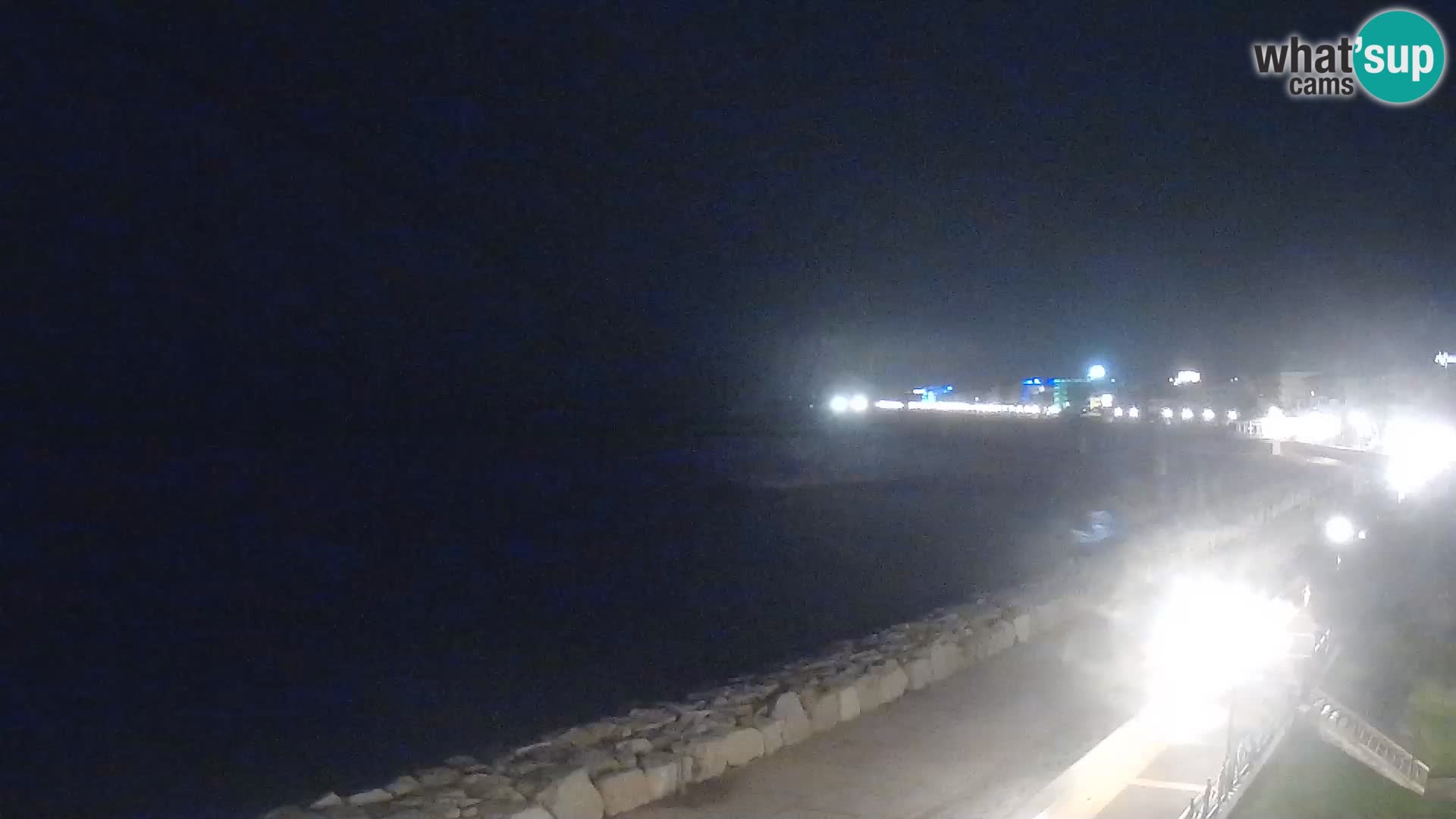 Webcam Caorle Ponente – Blick von Marinai di Caorle