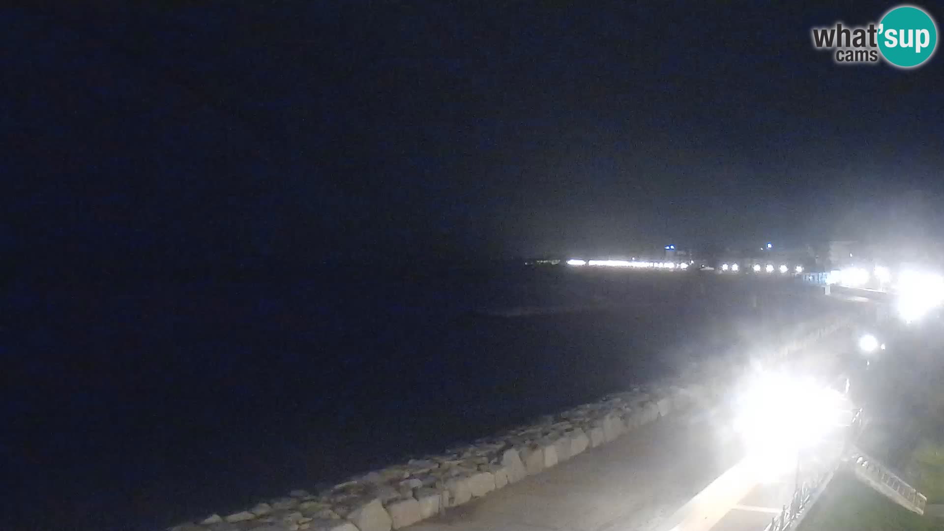 Webcam Caorle Ponente – Blick von Marinai di Caorle