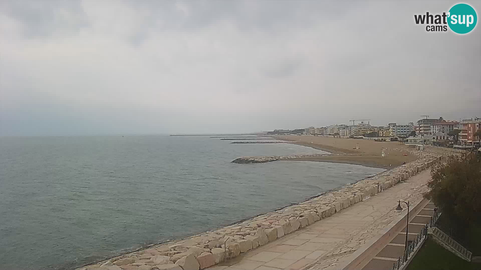 Webcam Caorle Ponente – panorama dall’ASS. Marinai di Caorle