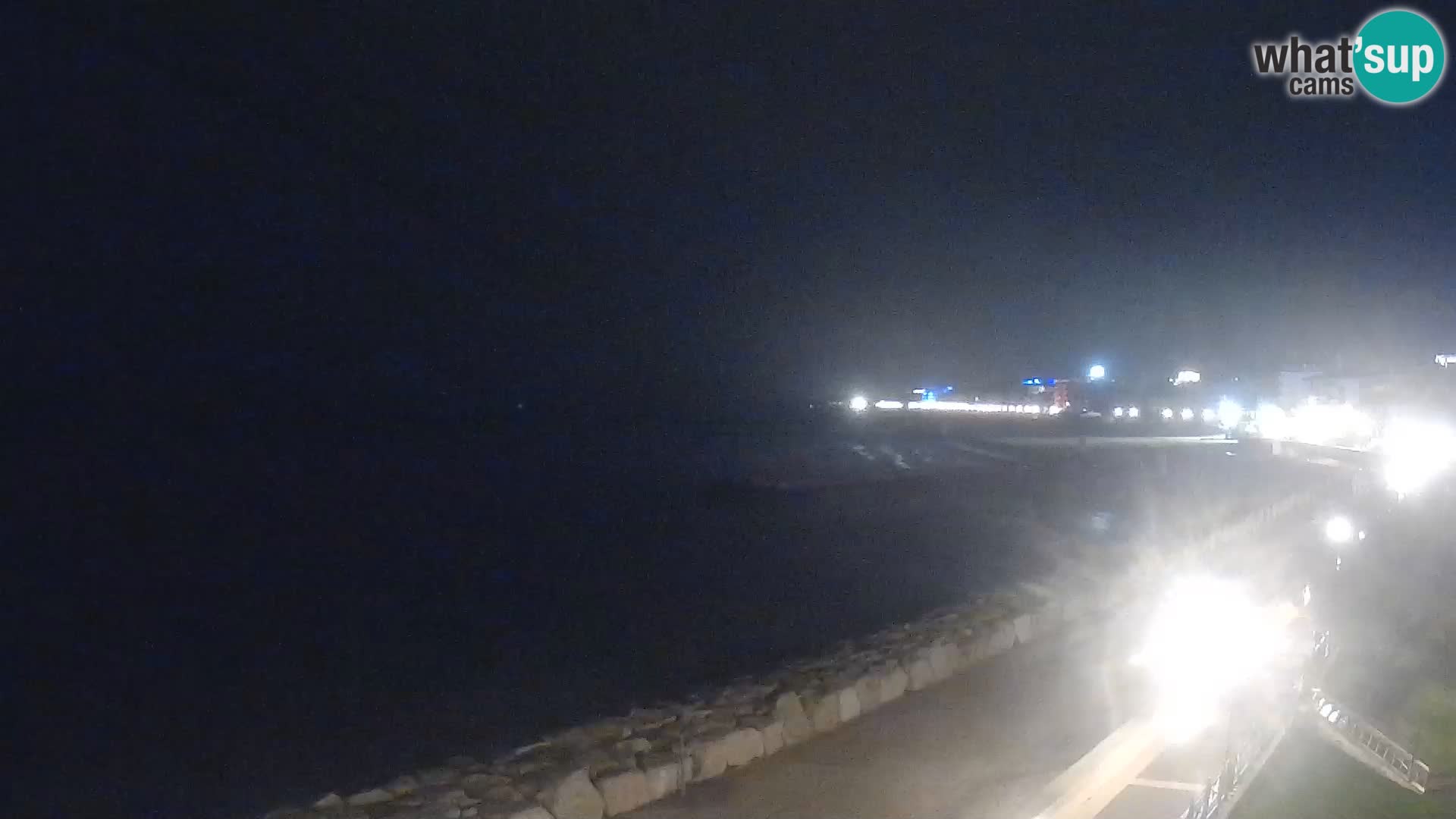 Webcam Caorle Ponente – Blick von Marinai di Caorle